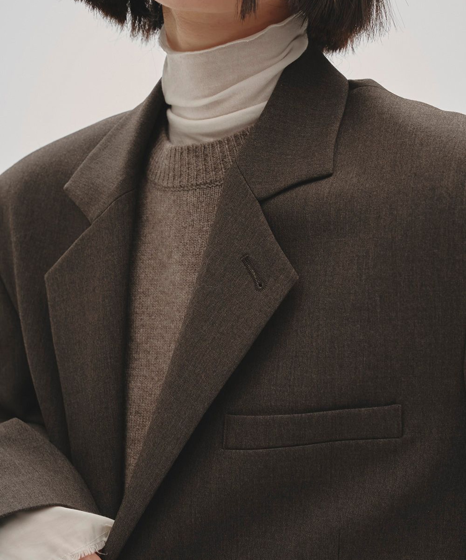 Over Shoulder Jacket(38 DARK GREY): TODAYFUL: WOMENS｜ STUDIOUS