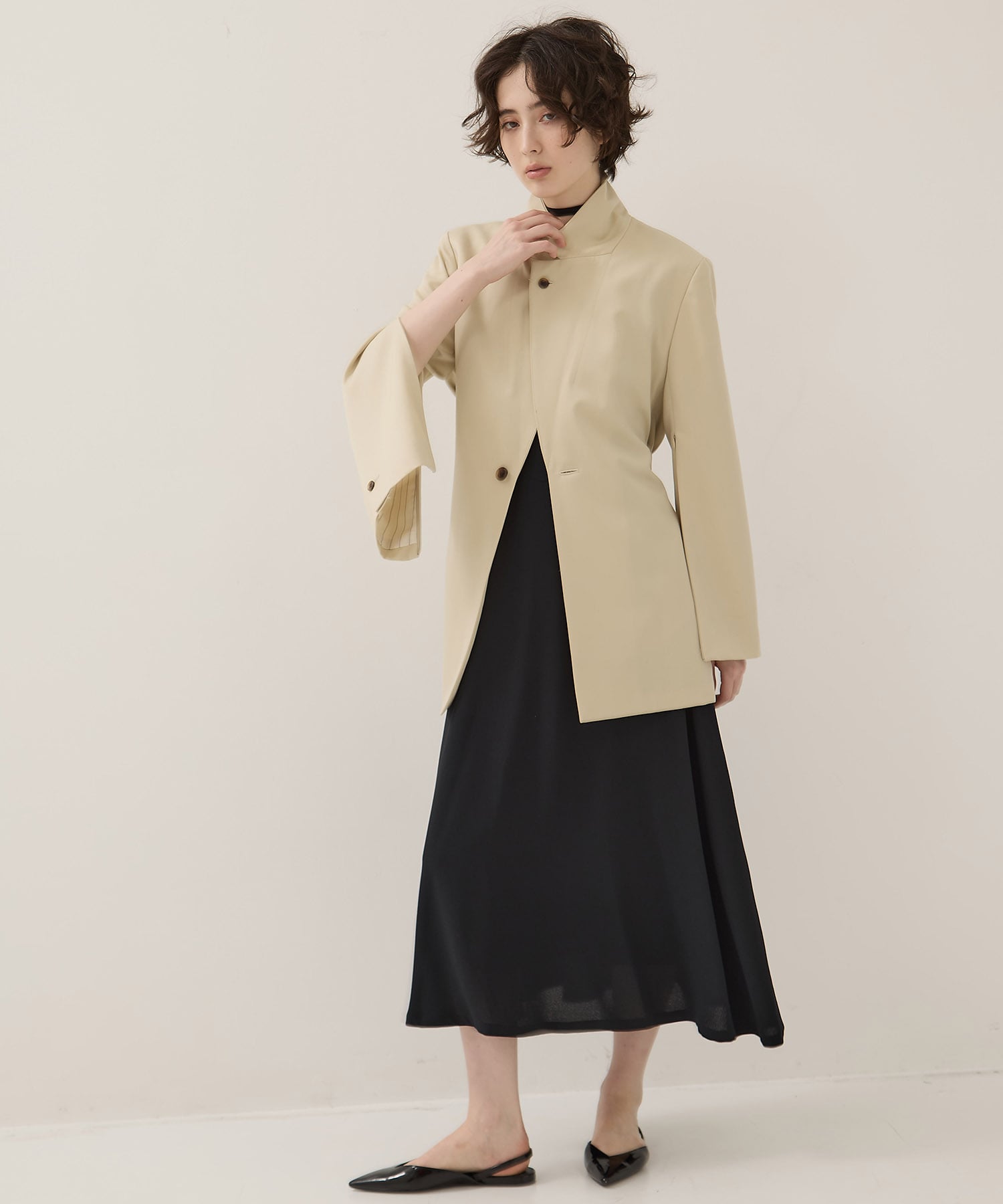 別注バックインパーテッドジャケット Dessin de mode