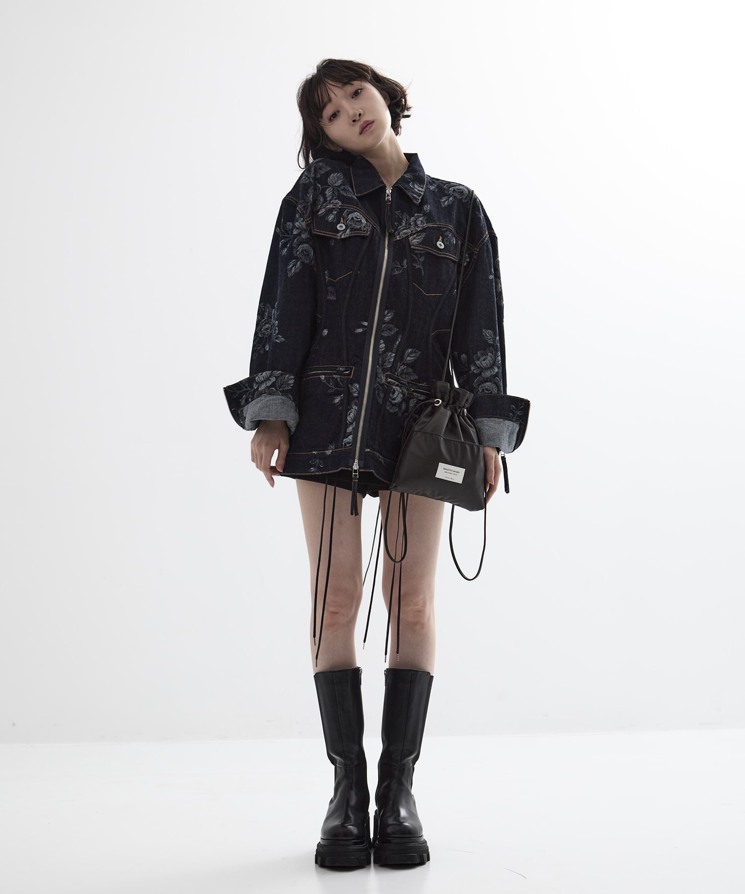 別注2wayショルダー巾着バッグ beautiful people