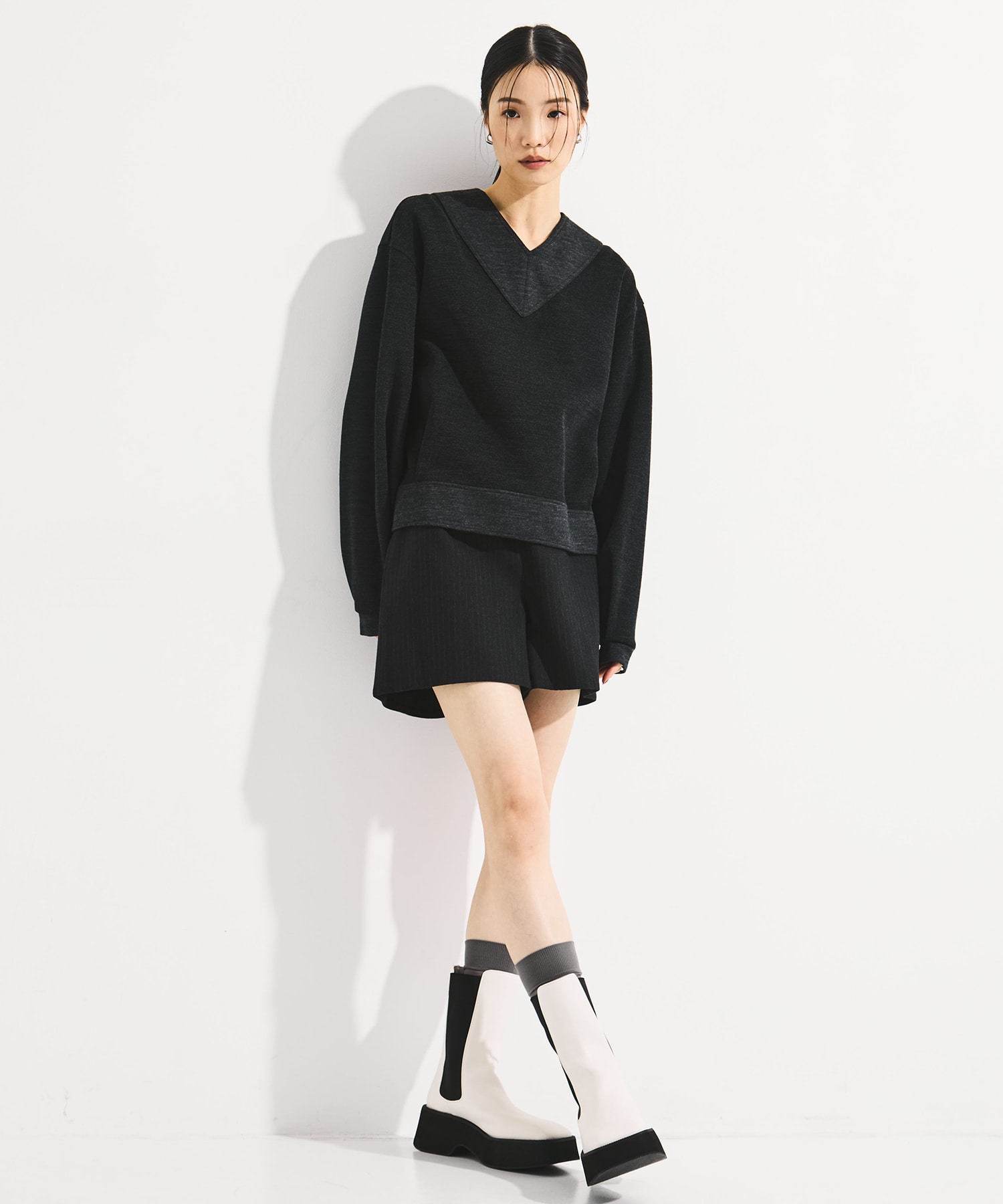 Square Toe Boots STUDIOUS