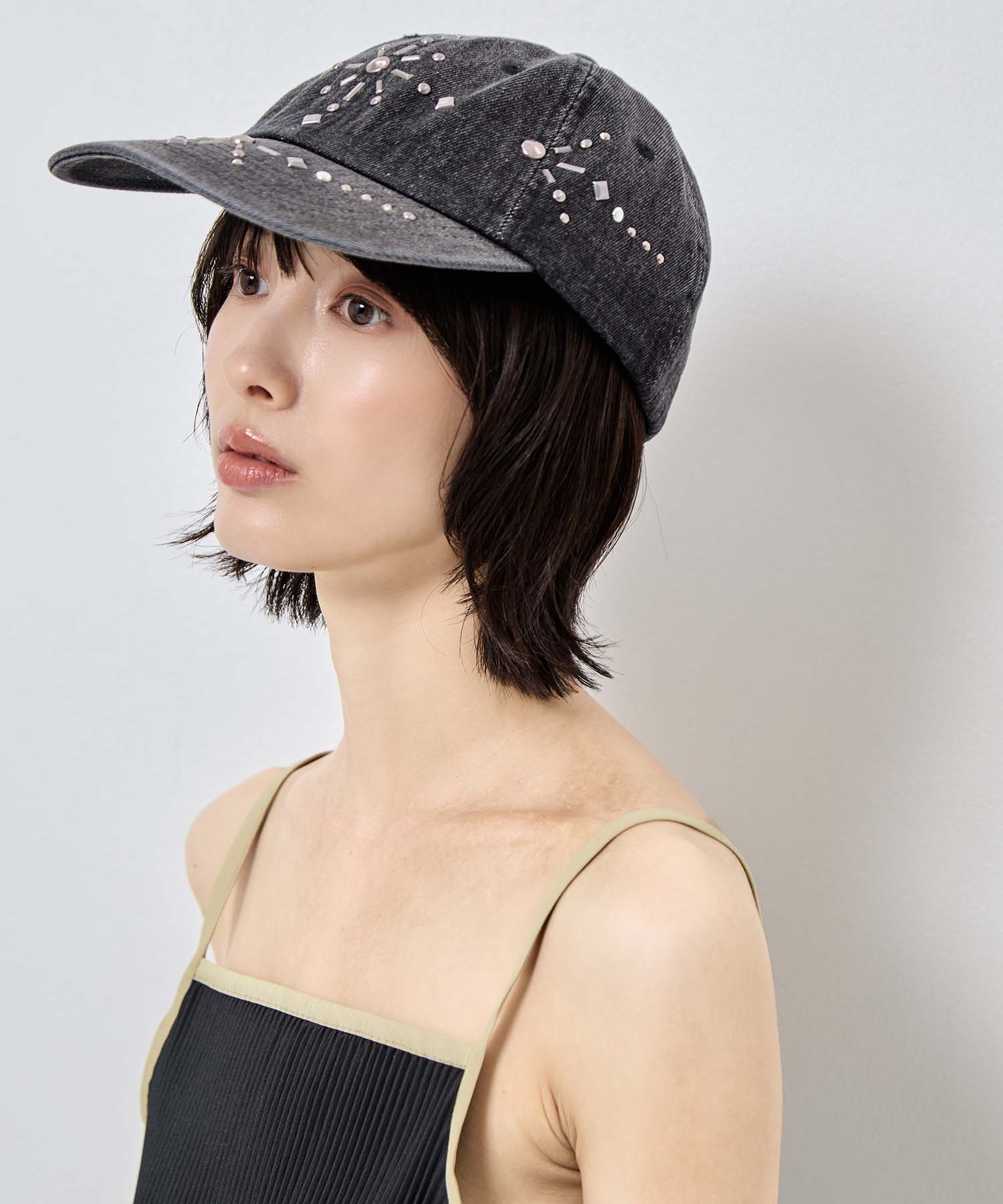 別注silver metal cross cap tanakadaisuke