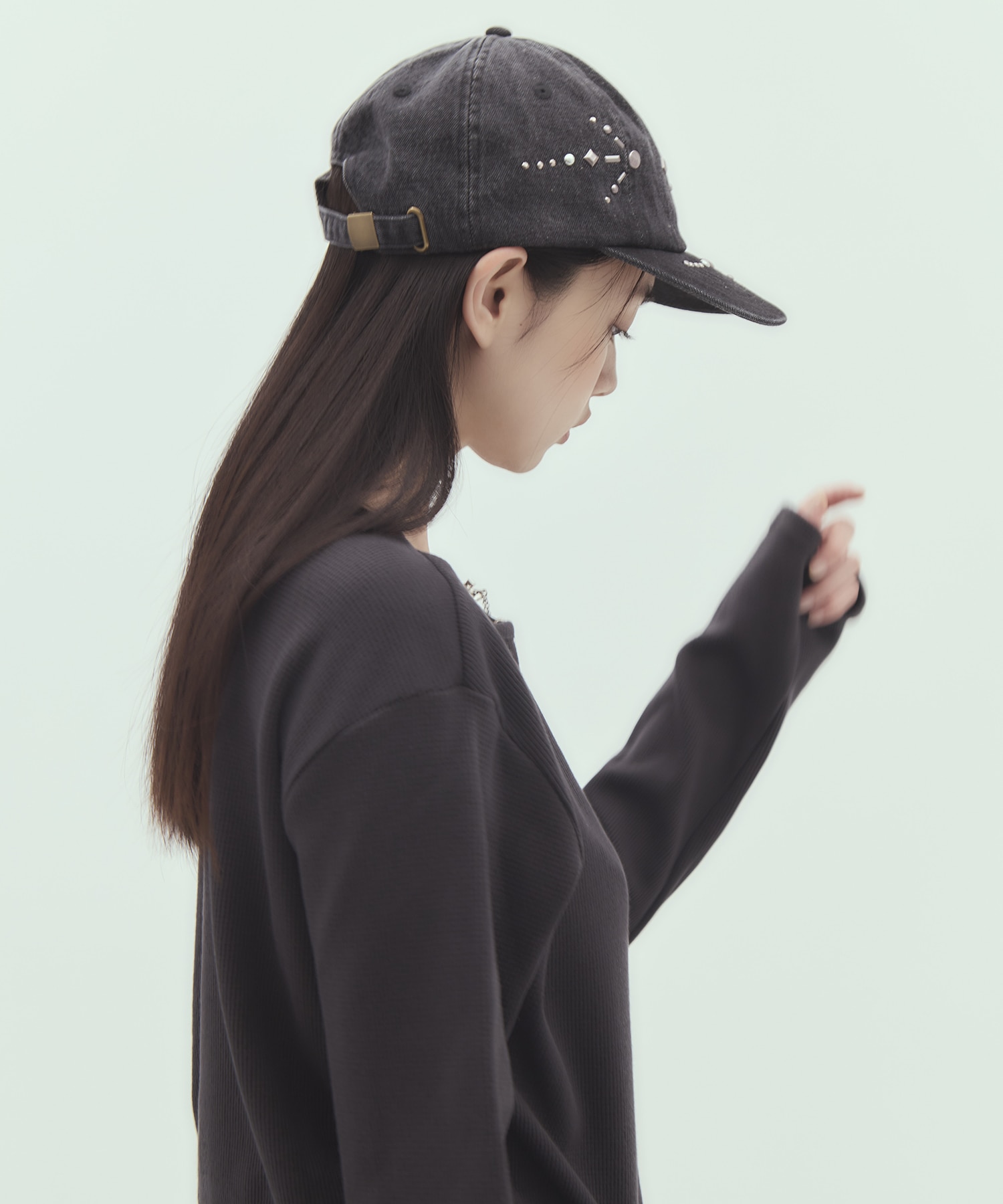 別注silver metal cross cap tanakadaisuke