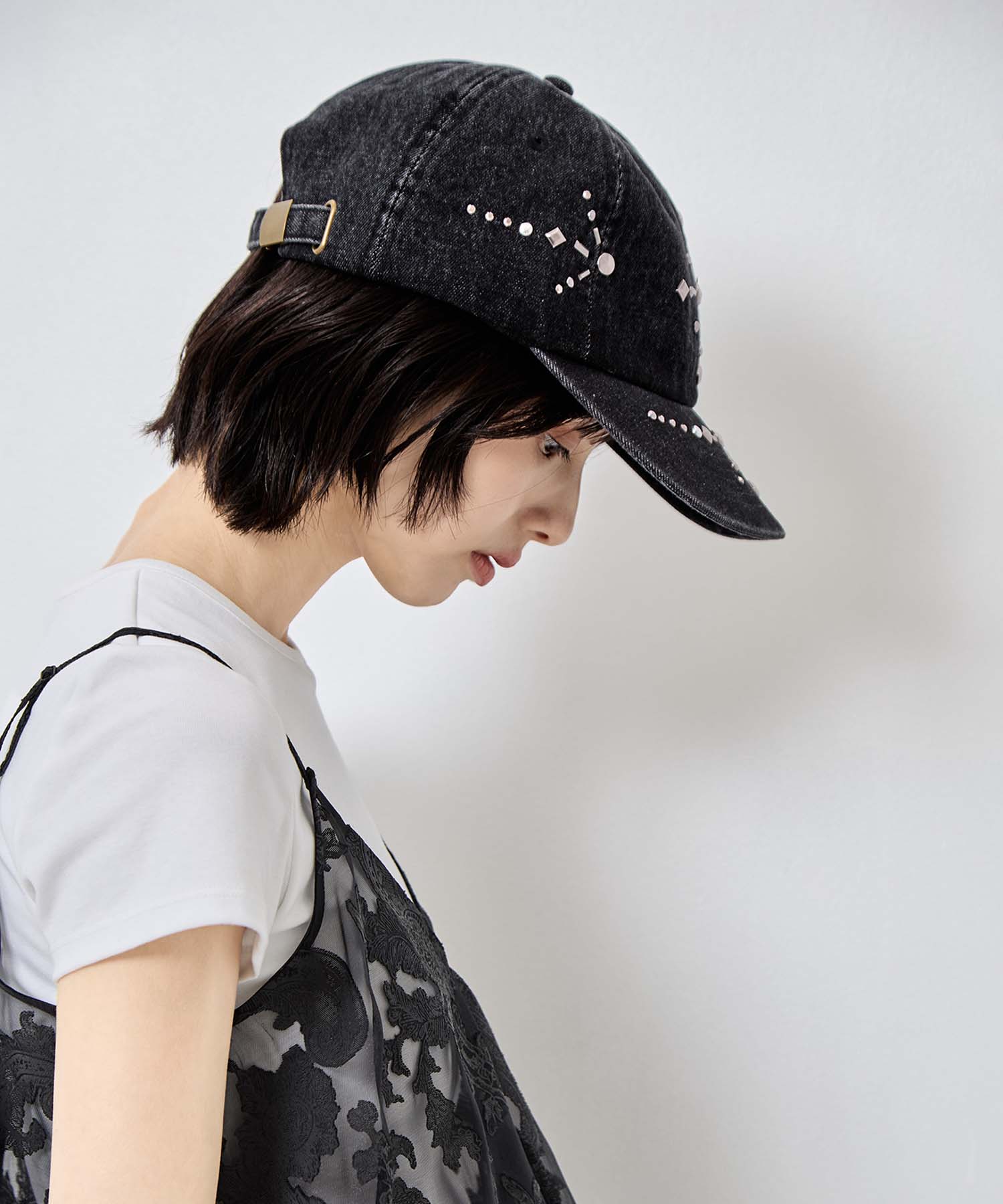 別注silver metal cross cap tanakadaisuke