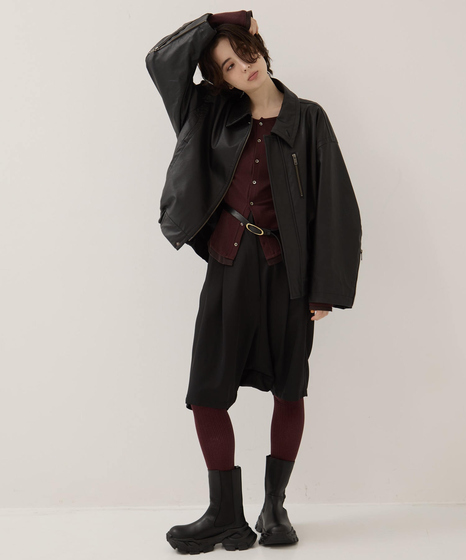 Oval Buckle Belt STUDIOUS