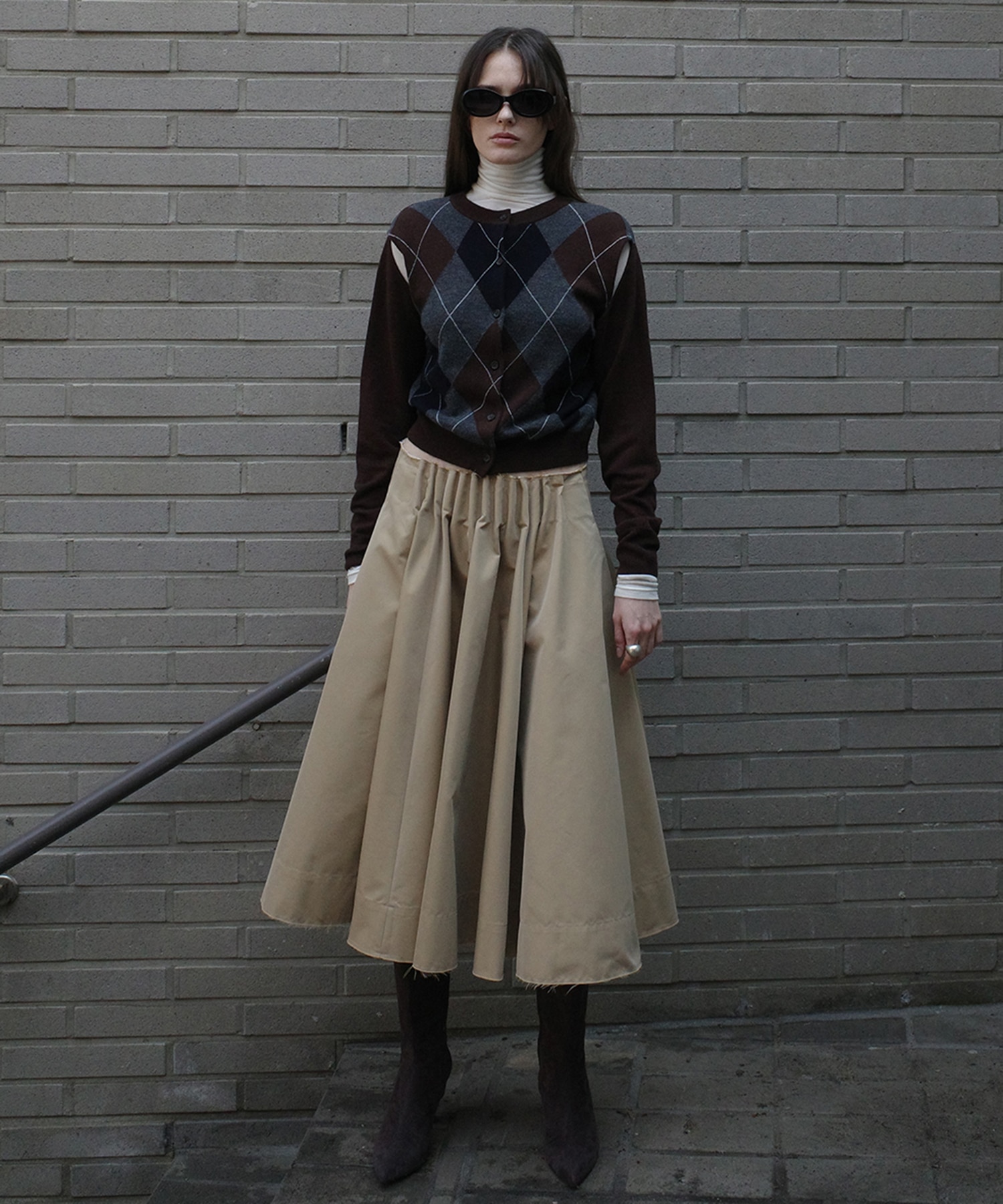 ARRANGE KNIT TOPS CLANE
