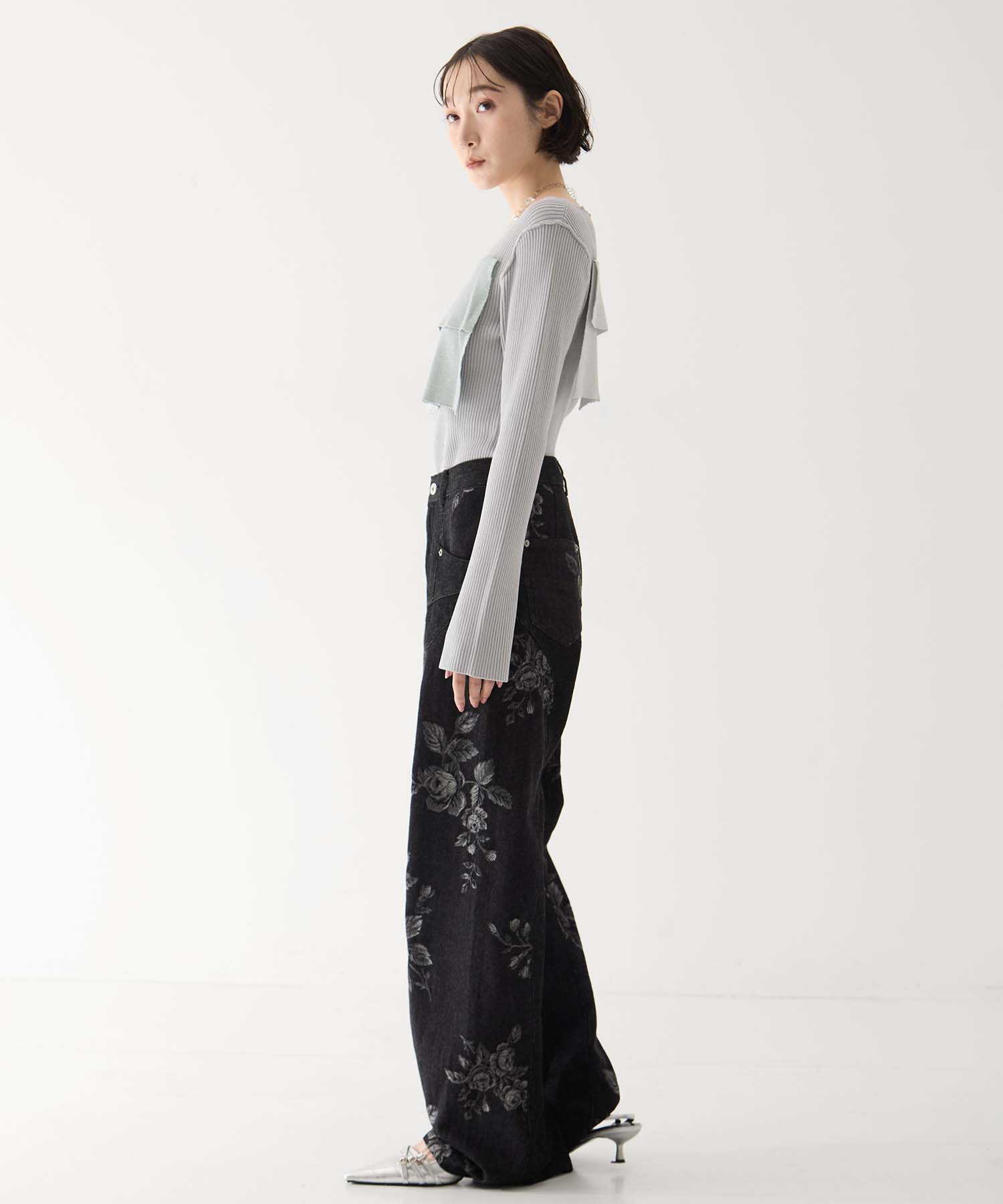 別注CREW NECK RIB KNIT kotohayokozawa