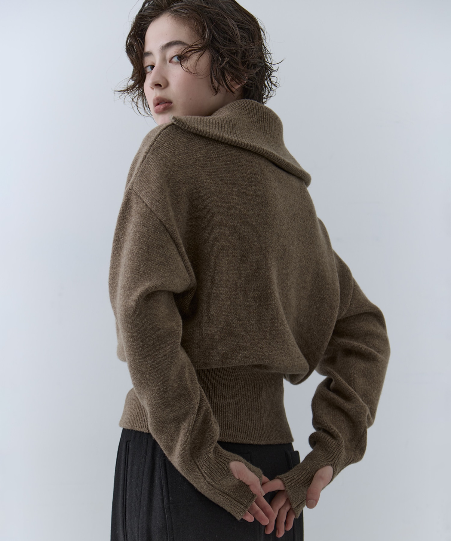 別注 SAILOR COLLAR KNIT ROUTINE