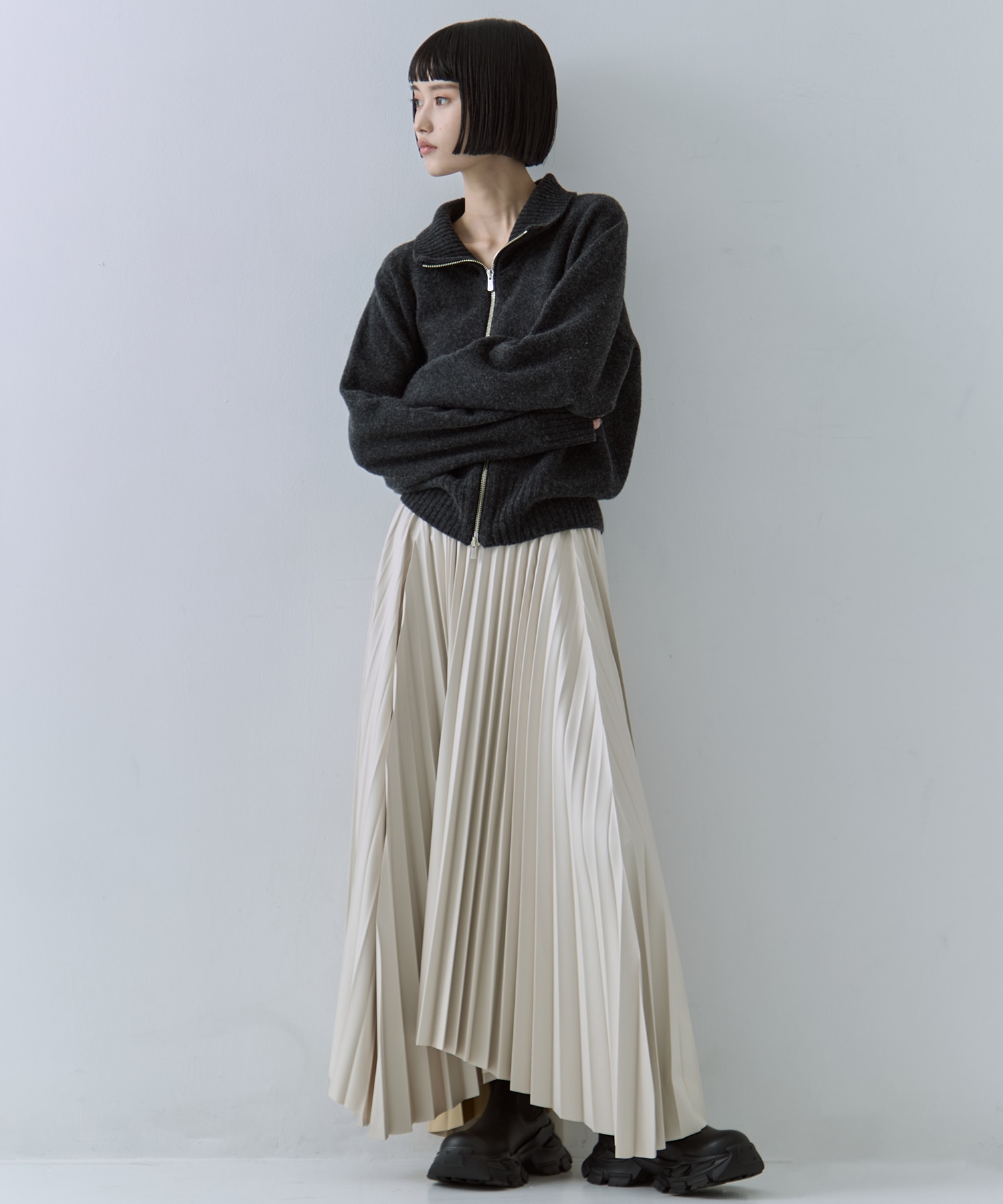 Cashmere Wool Drivers Knit STUDIOUS