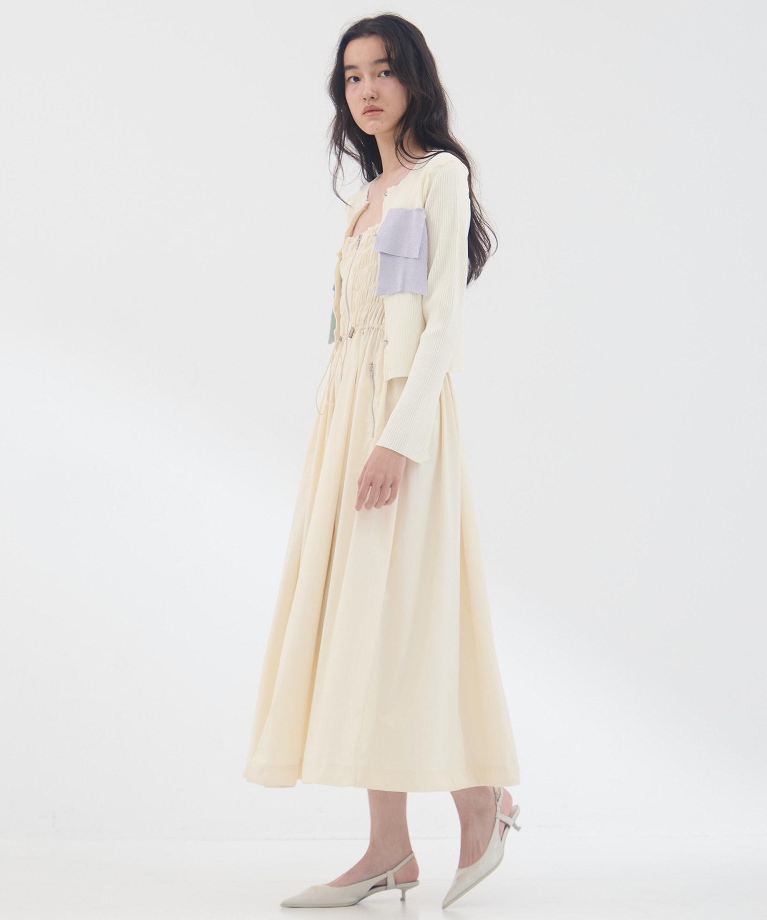 別注 RIB KNIT CARDIGAN kotohayokozawa