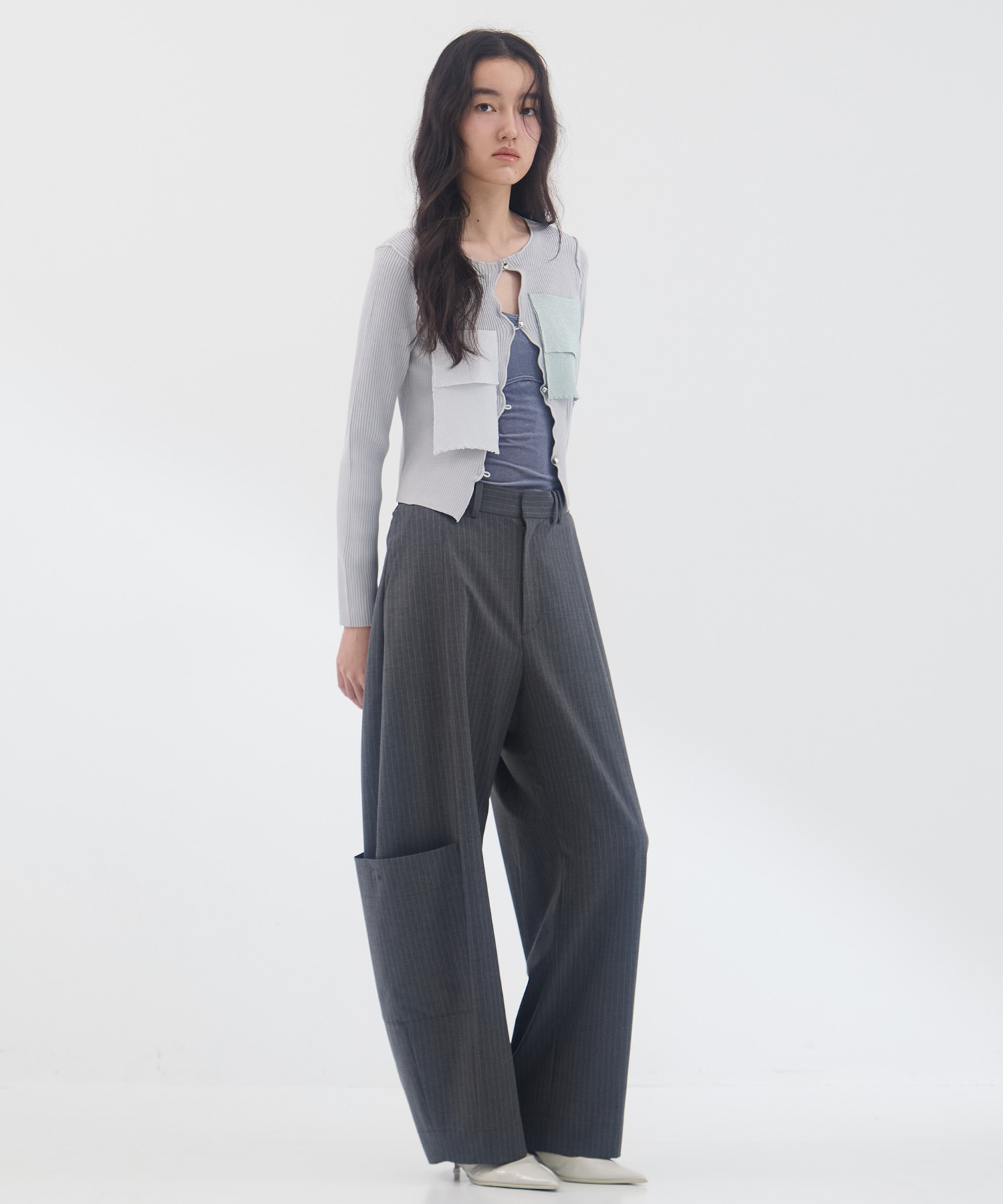 別注 RIB KNIT CARDIGAN kotohayokozawa