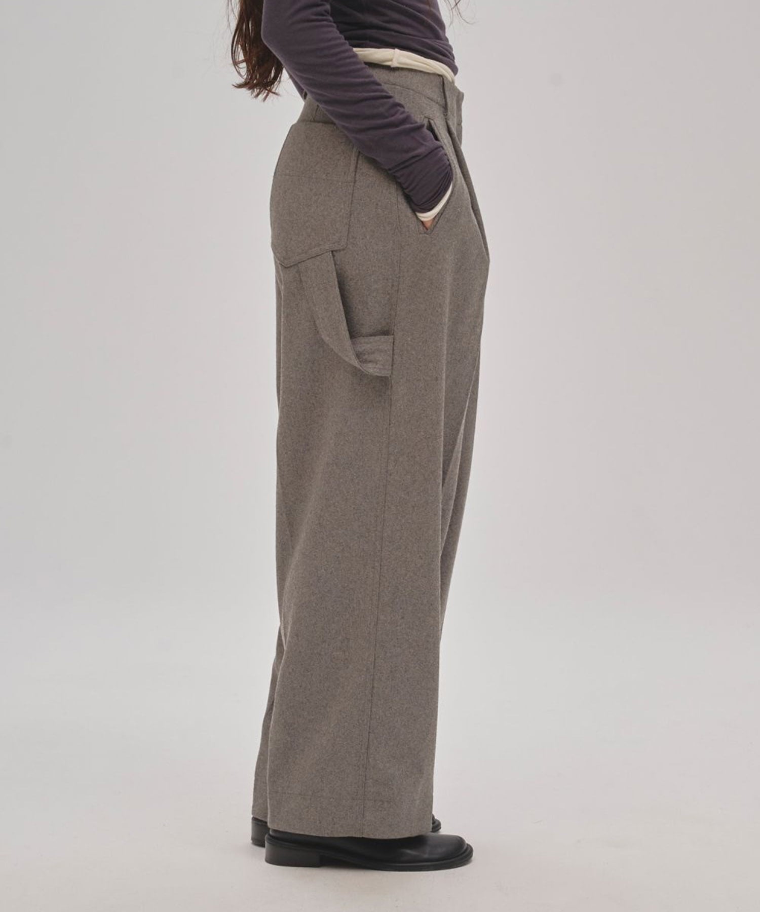 Wool Painter Pants TODAYFUL