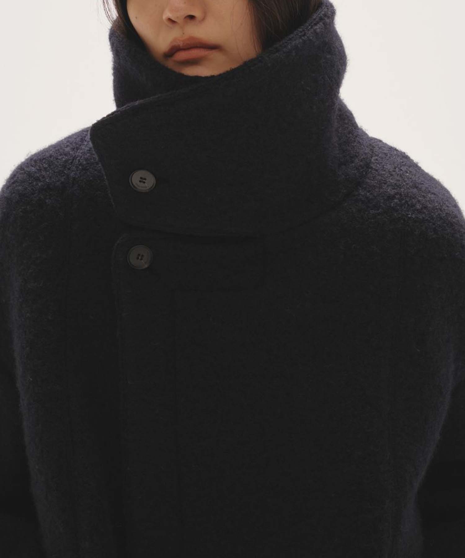 Standcollar Boucle Jacket TODAYFUL