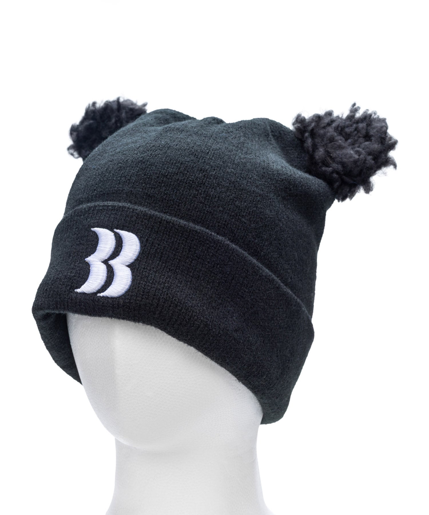 Removable Bear Ear Beanie 