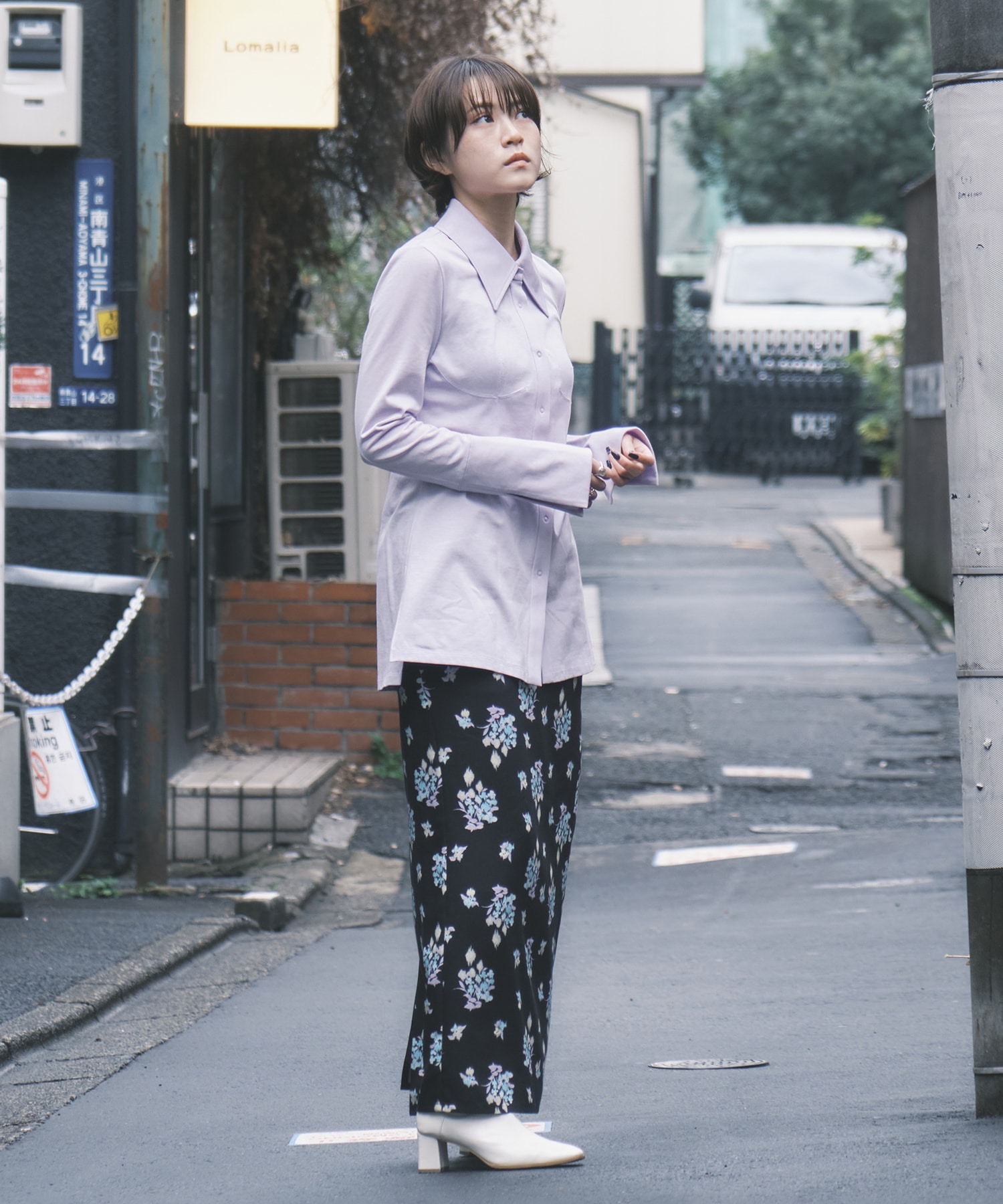 Cotton Jersey Shirt Mame Kurogouchi