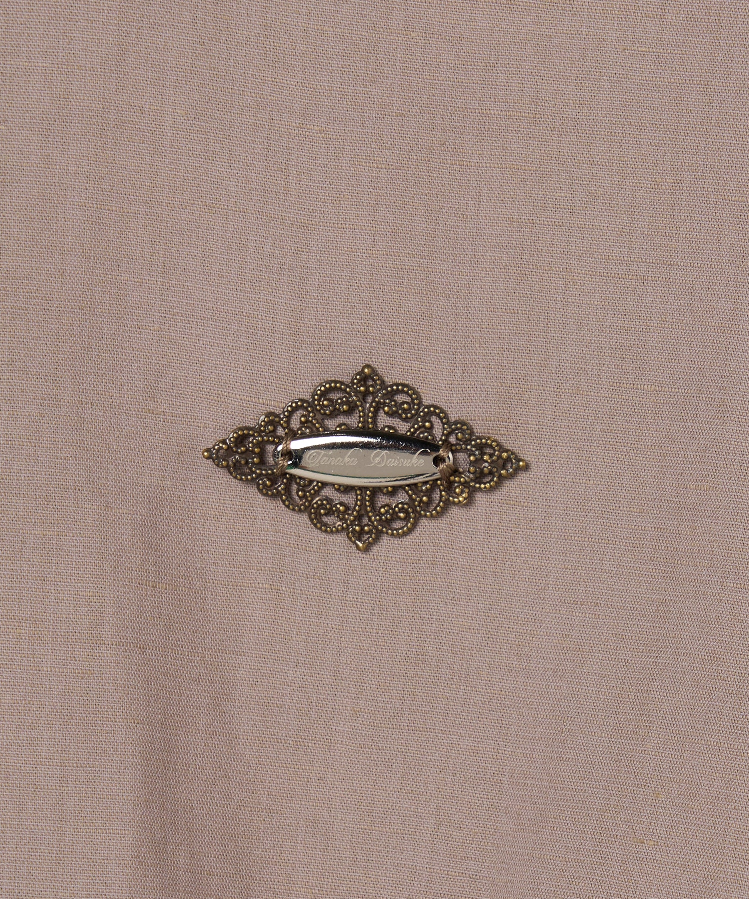 back curtain cropped blouse tanakadaisuke