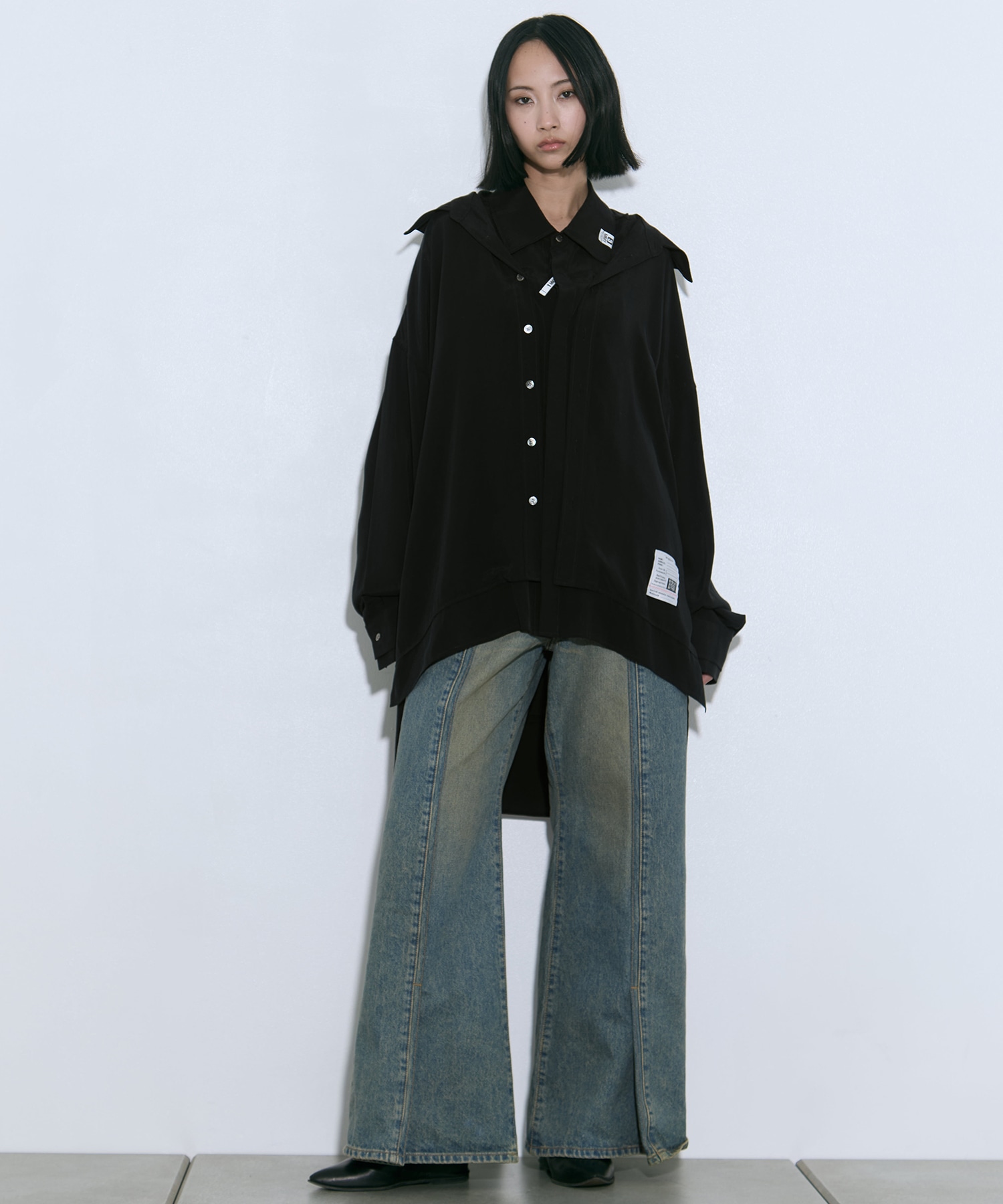 DOUBLE LAYERED SHIRTS Maison MIHARA YASUHIRO