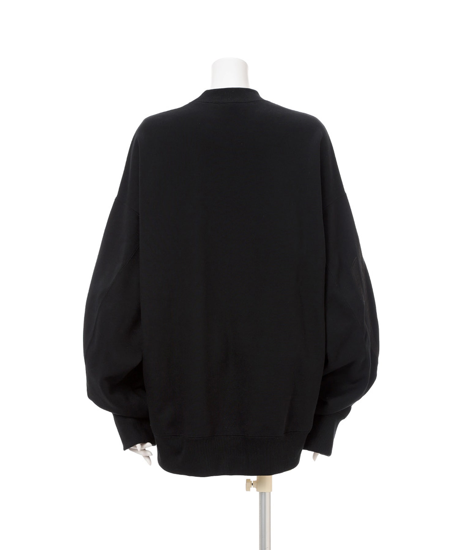 Floral Embroidery Oversized Sweat Top Mame Kurogouchi