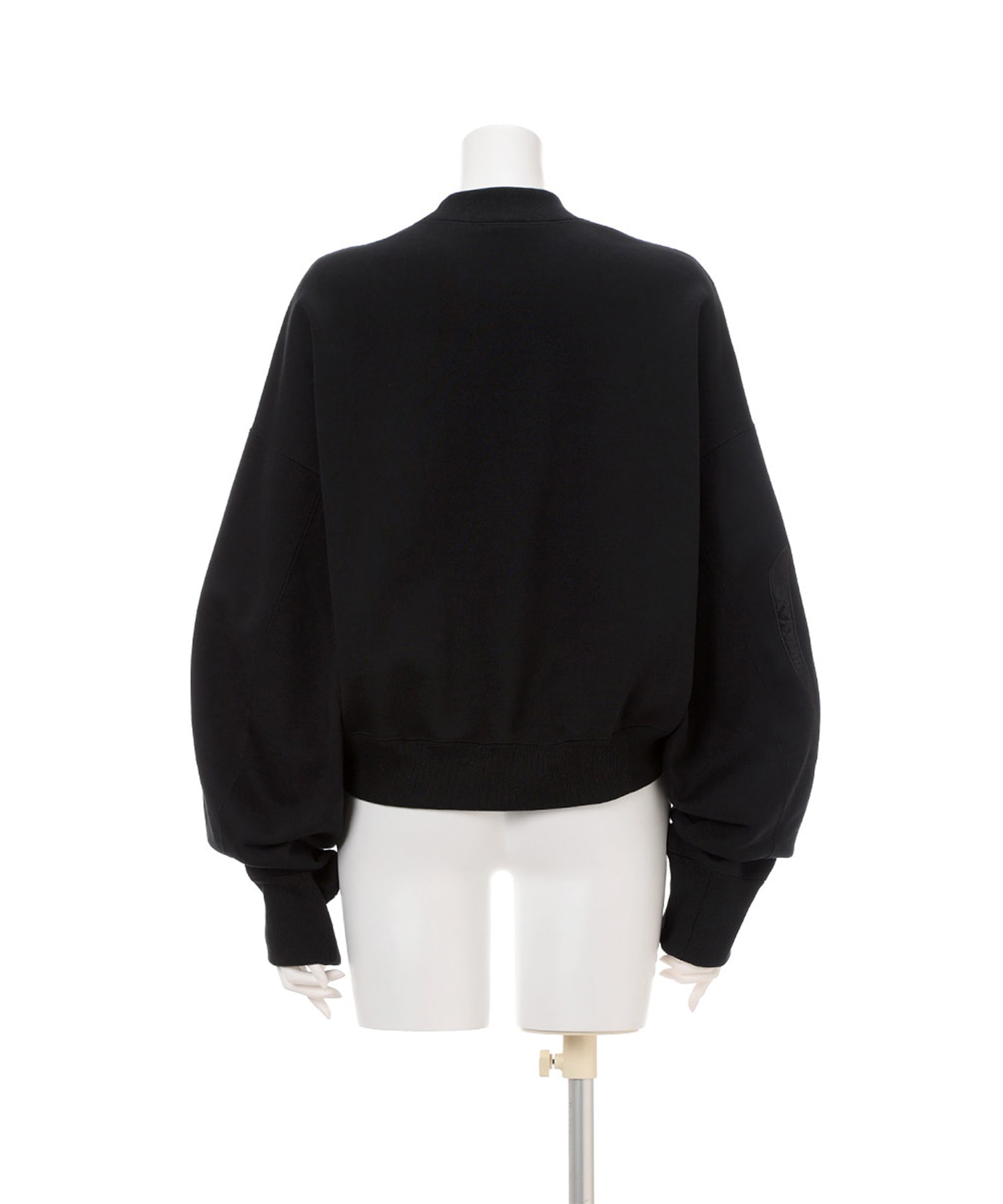 Floral Embroidery Short Sweat Top Mame Kurogouchi