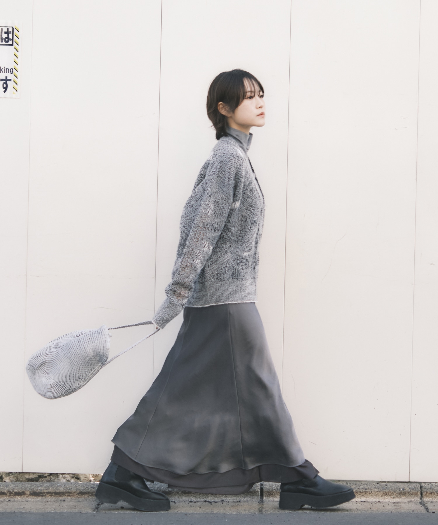 Shimmering Knit Cardigan Mame Kurogouchi