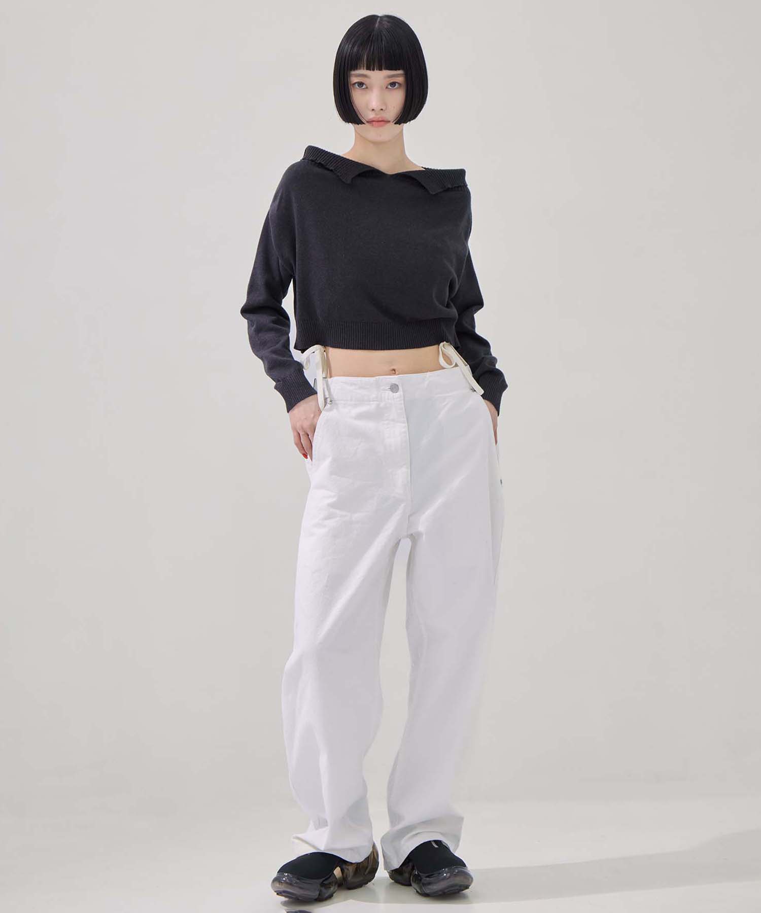 別注2WAY BORELO KNIT TOPS TAN