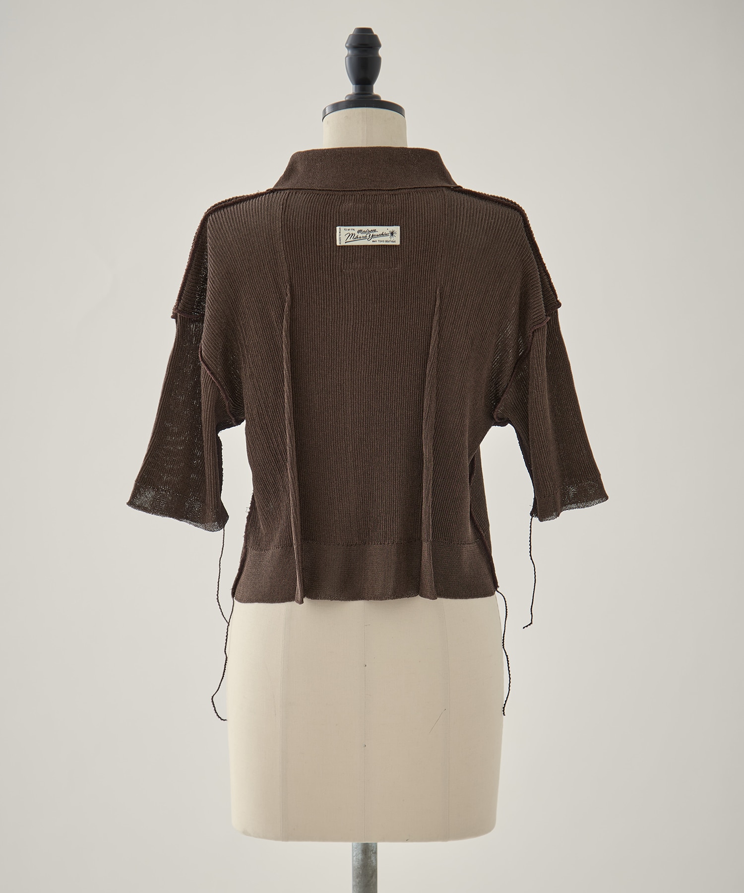 GLITTER KNIT INSIDE OUT CD Maison MIHARA YASUHIRO