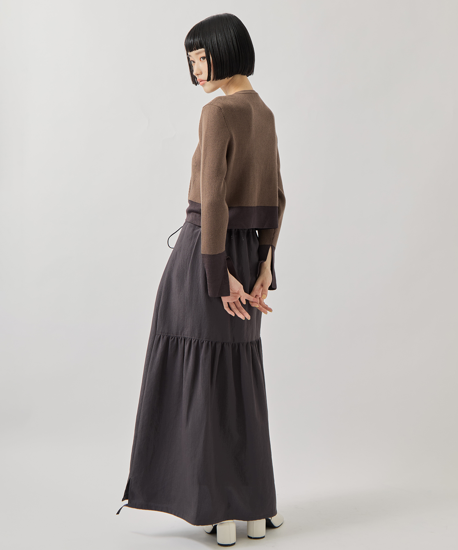 SAP-FSK24-2004【ミリタリースカート】 AKANE UTSUNOMIYA