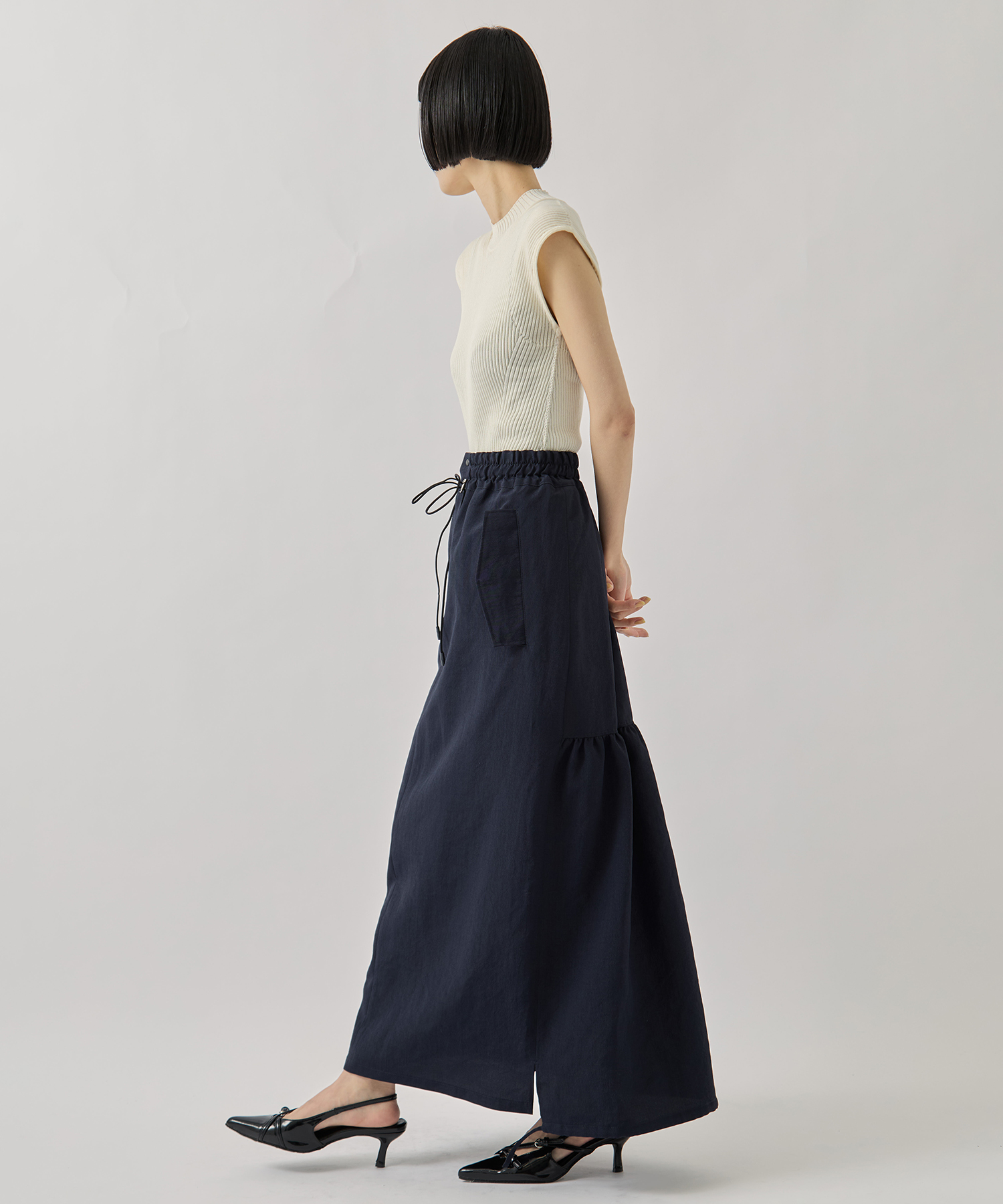 SAP-FSK24-2004【ミリタリースカート】 AKANE UTSUNOMIYA