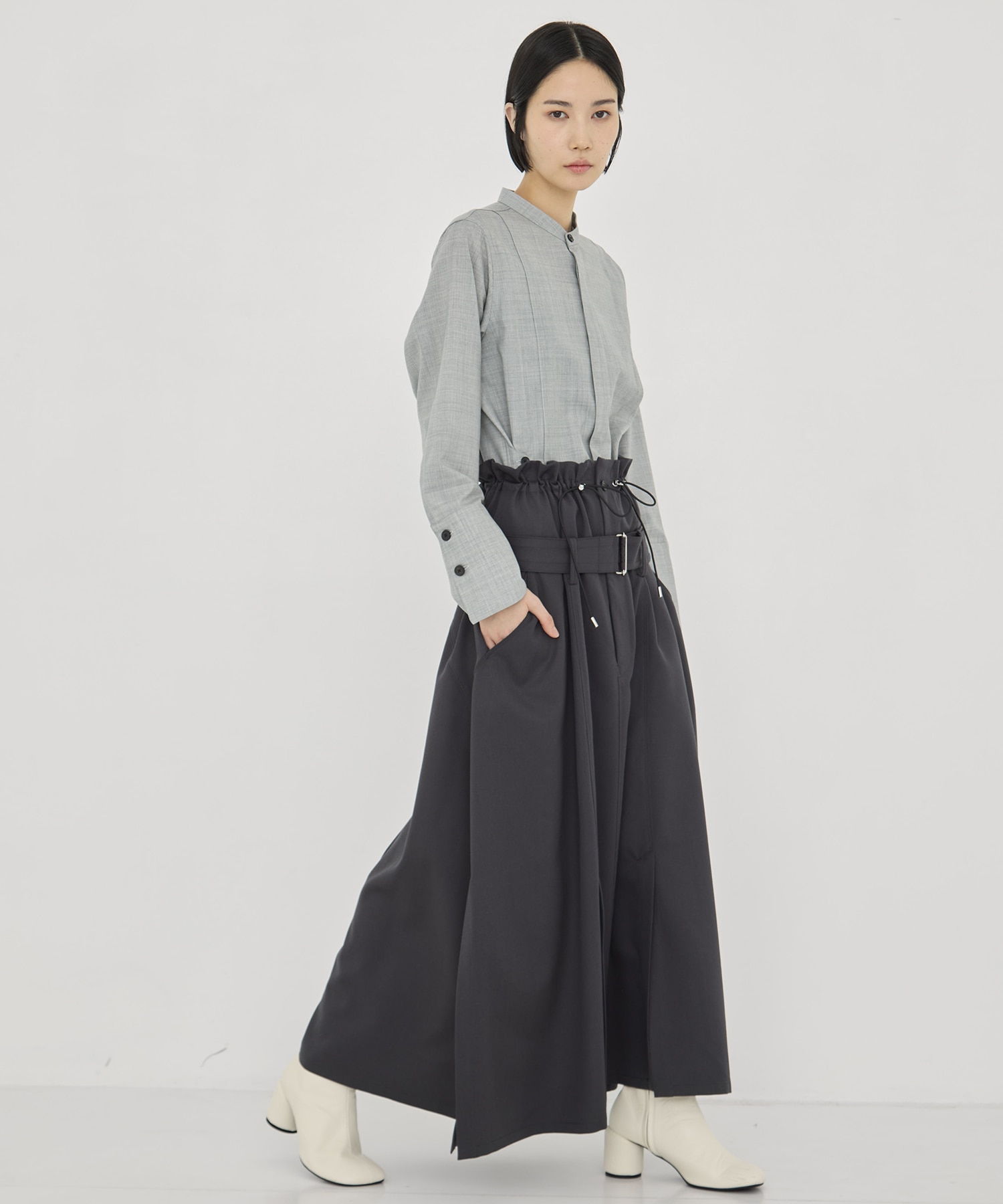 別注 Draw Code Belt Skirt UJOH