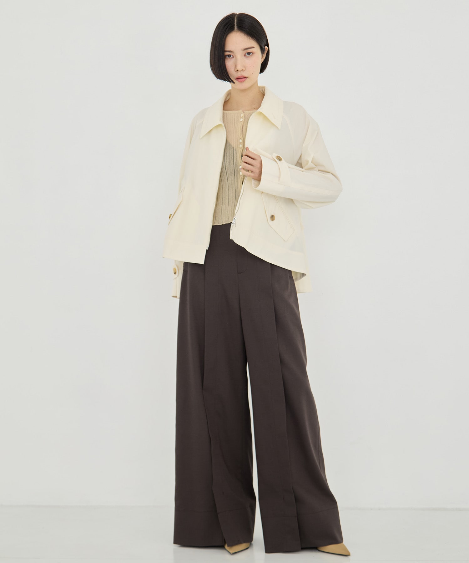 【大人気アイテム】Short Balmacaan Blouson STUDIOUS