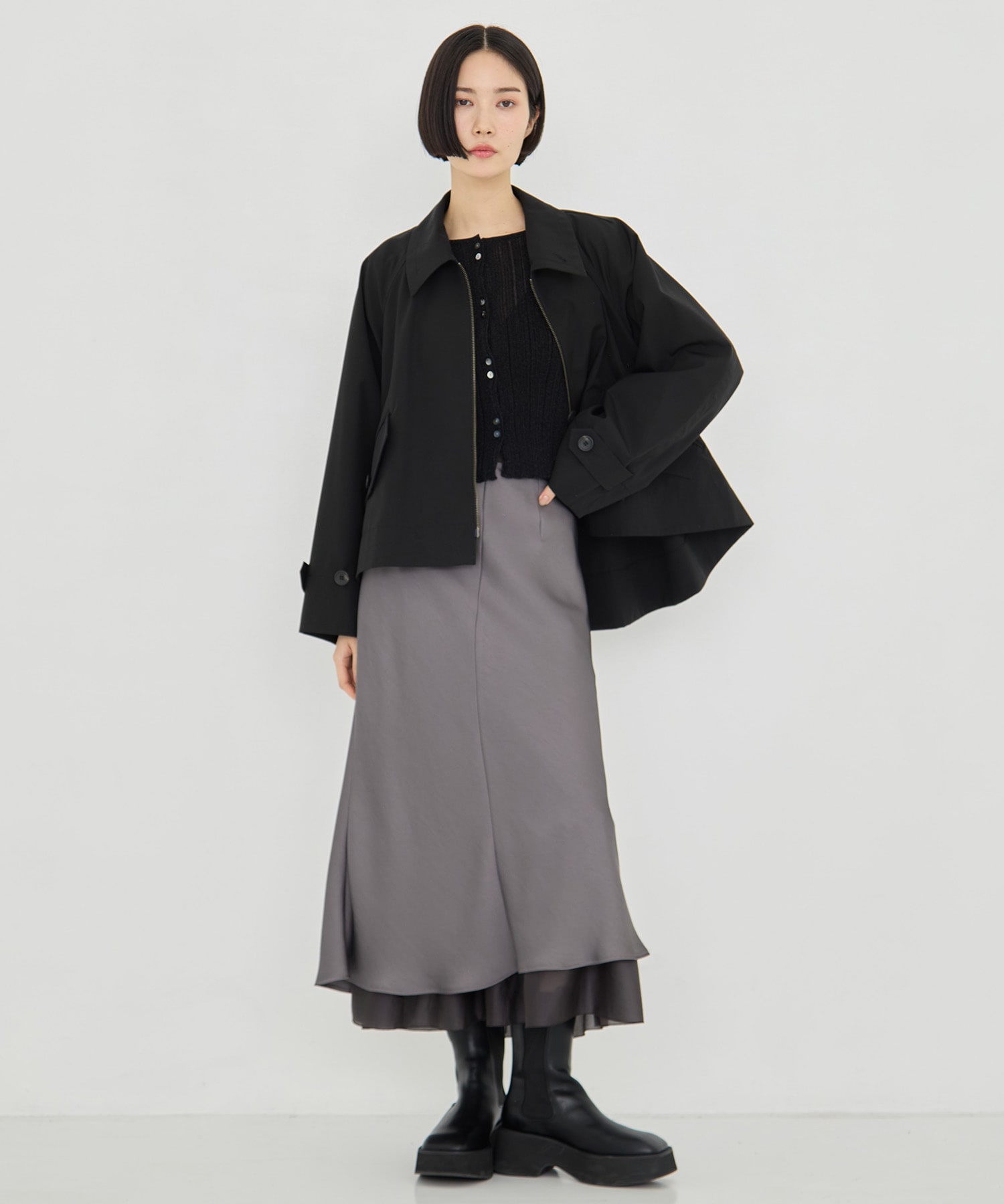 Short Balmacaan Blouson STUDIOUS