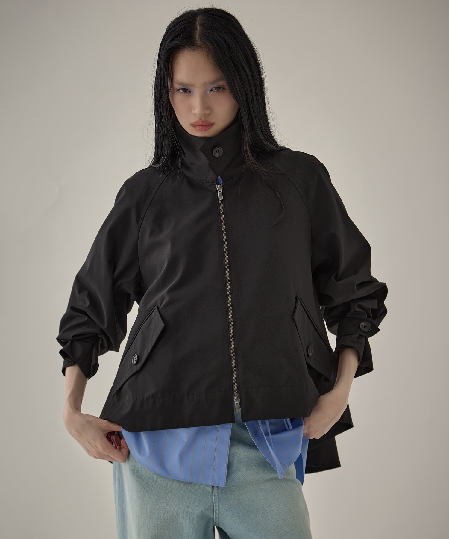 【大人気アイテム】Short Balmacaan Blouson STUDIOUS