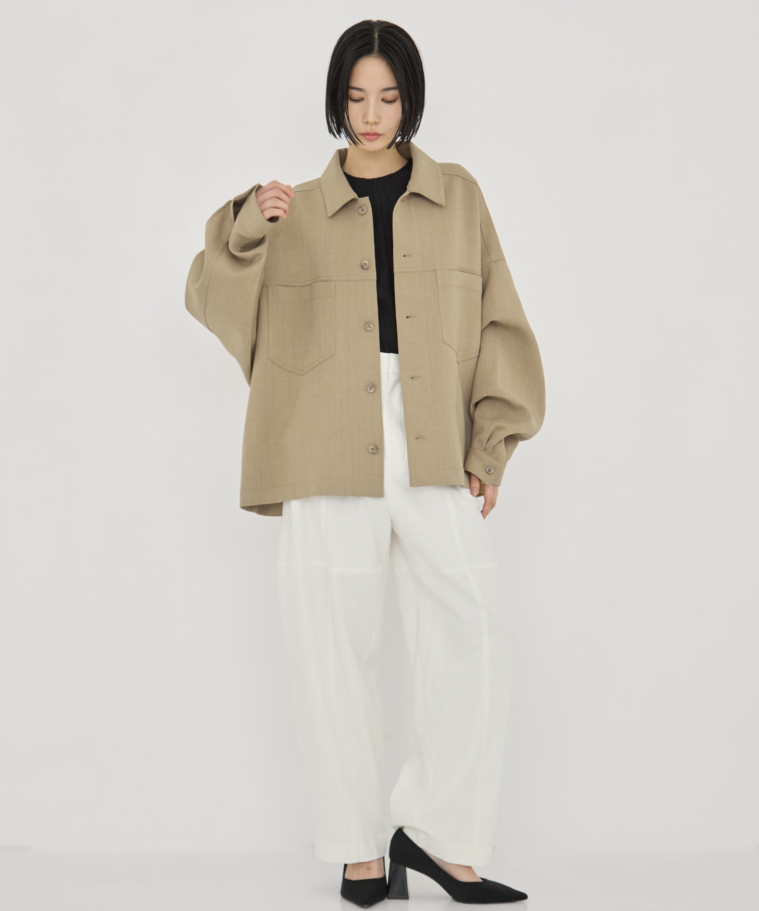 Cropped BOX Blouson UJOH