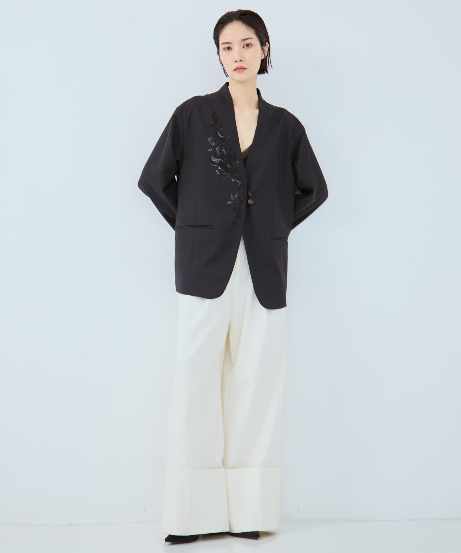 Veil embroidered jacket MURRAL