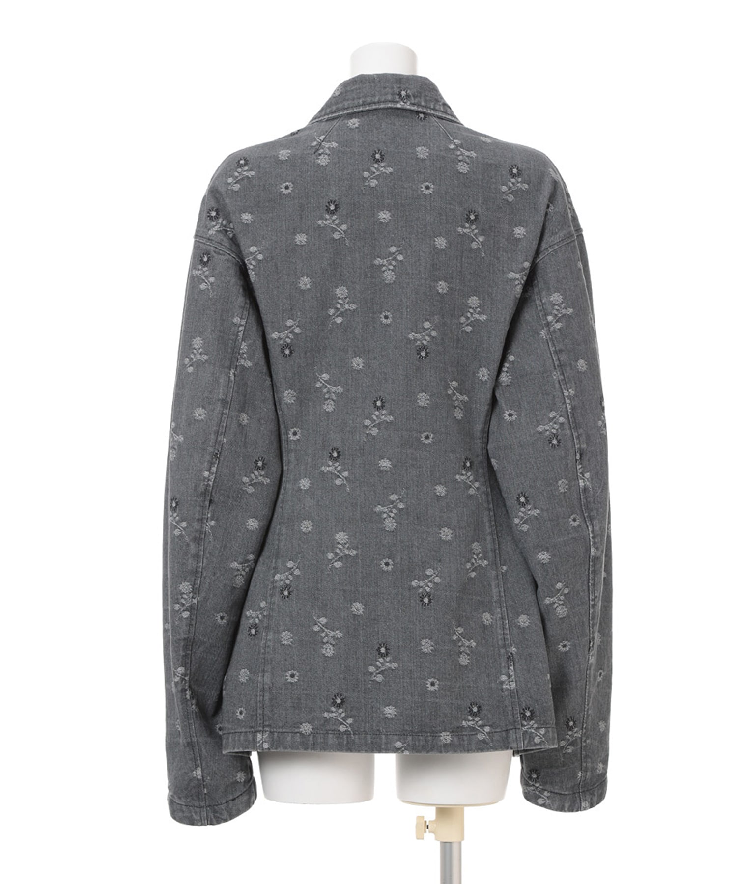 Floral Jacquard Denim Jacket Mame Kurogouchi