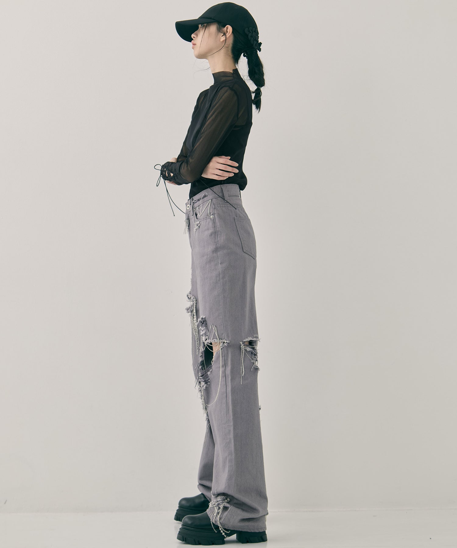 別注 China ribbon cap tanakadaisuke