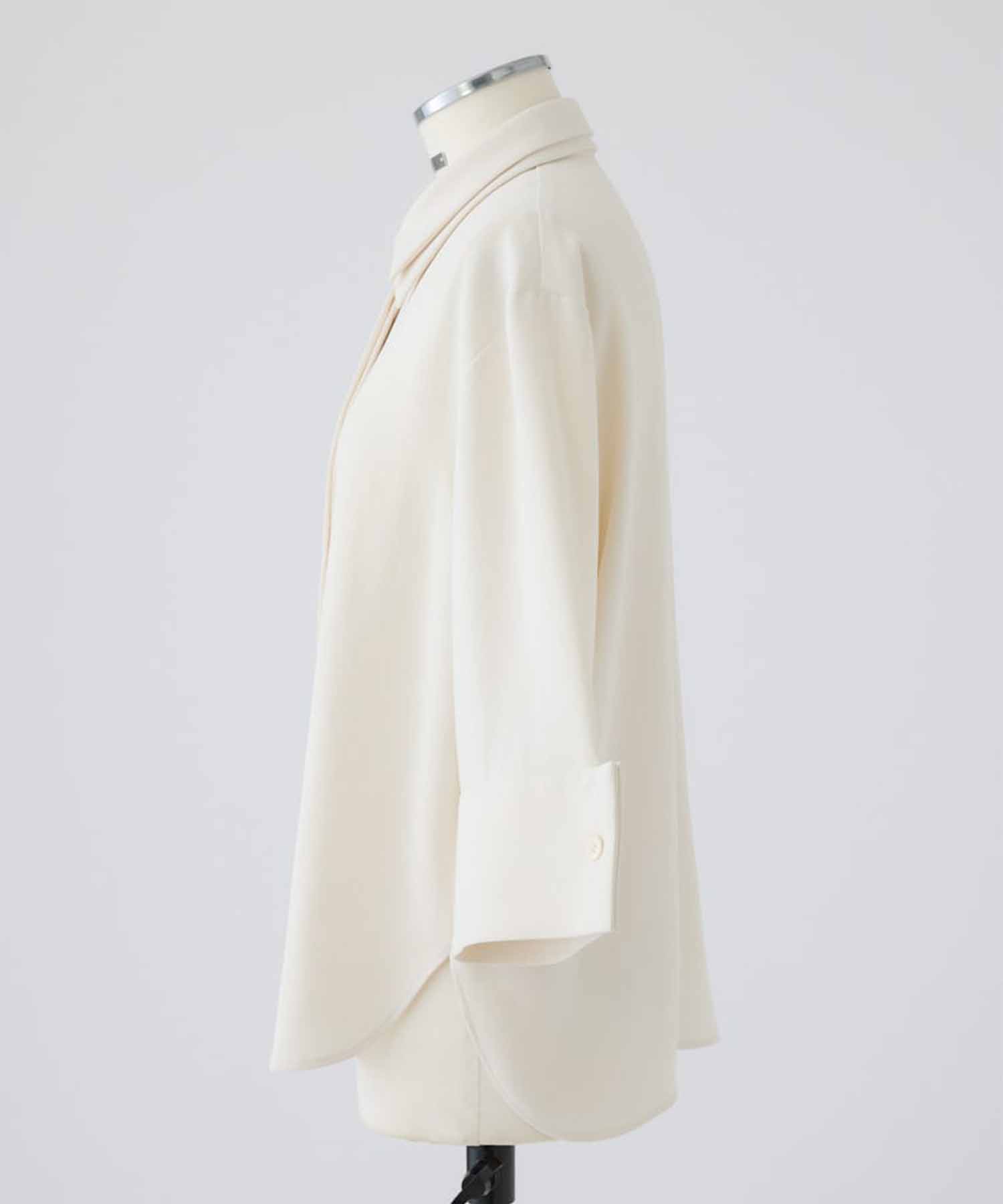 W-collar classical blouse RIM.ARK