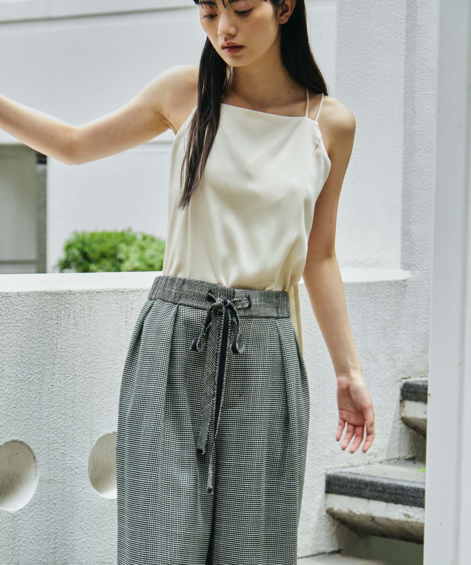 Stretch Satin Padded Camisole 