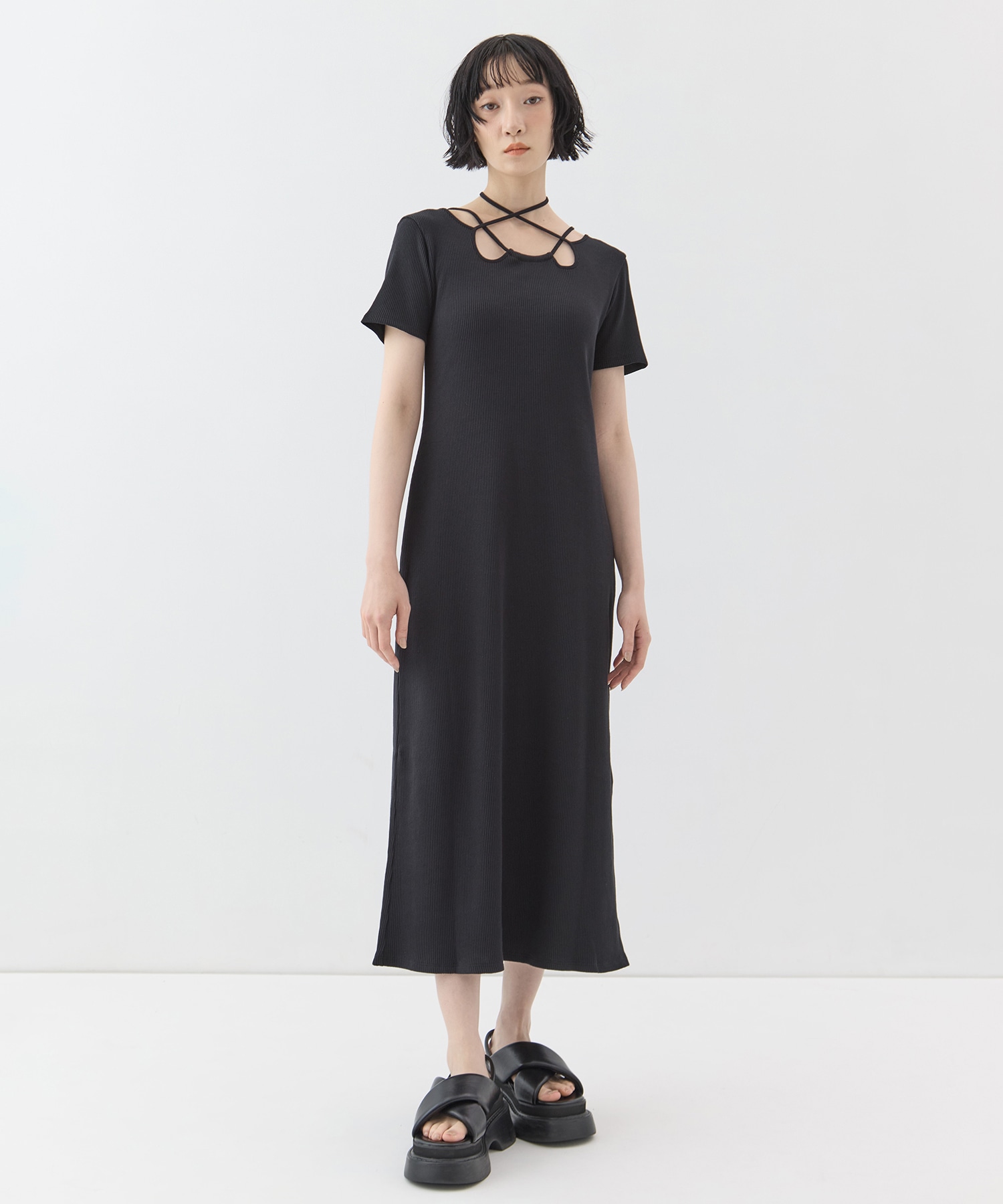 Ivy halfsleeve dress MURRAL