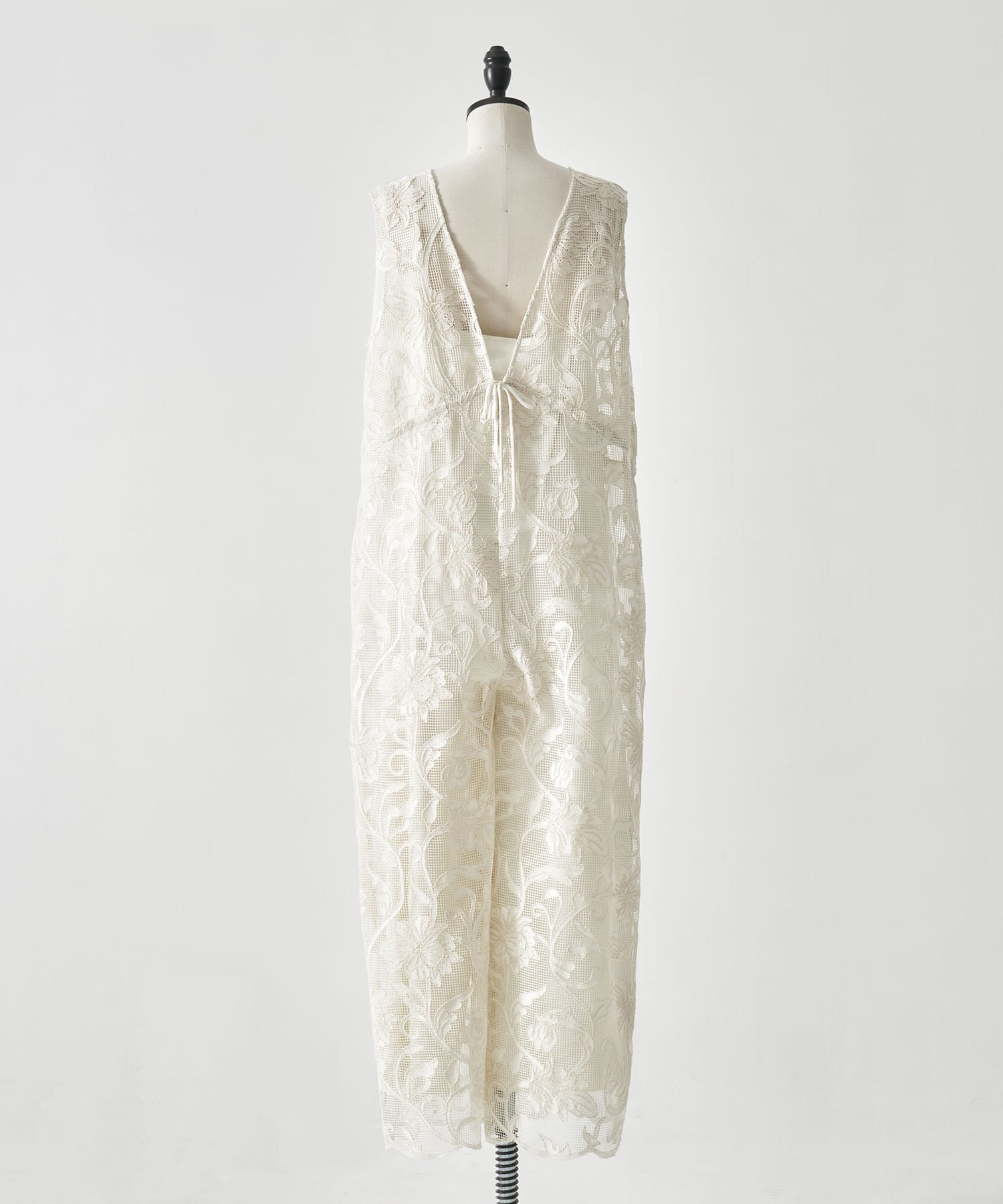 2WAY SILHOUETTE V NECK ROMPERS AMERI