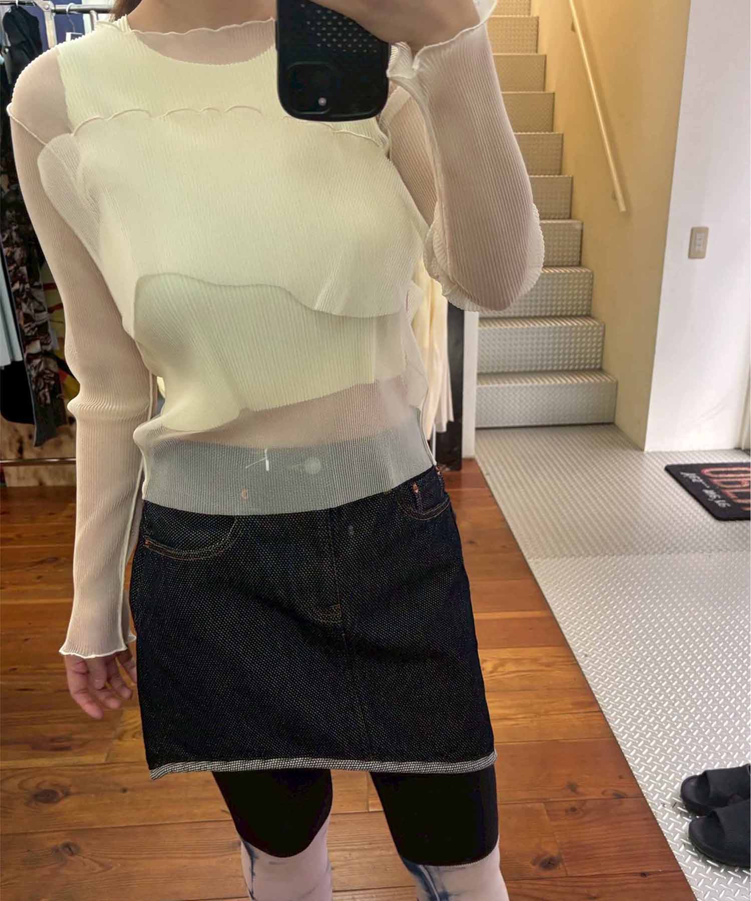 GHOST TODO TOP *LONGSLEEVE +INNER kotohayokozawa