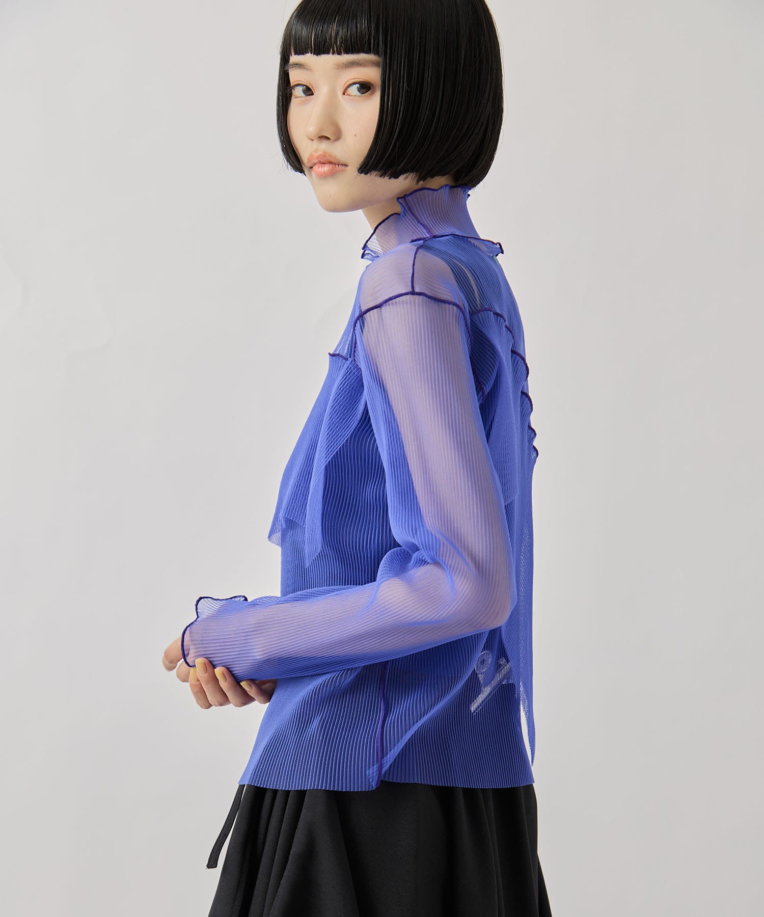 GHOST TODO TOP *LONGSLEEVE HIGHNECK +INNER kotohayokozawa