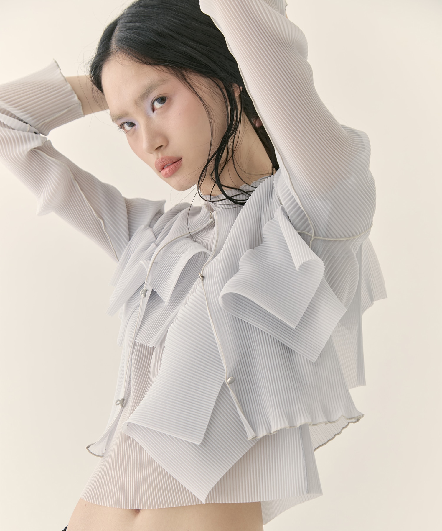 別注 SHEER CARDIGAN kotohayokozawa