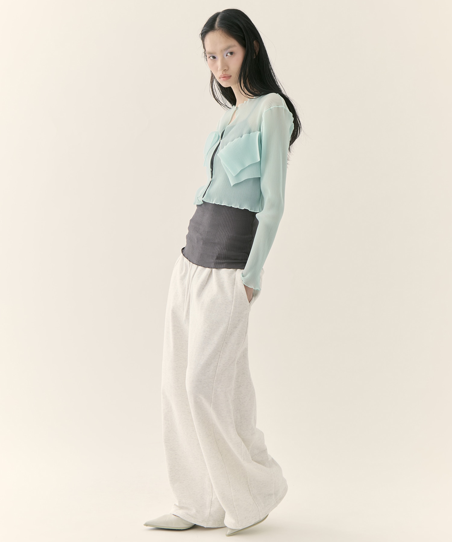 別注 SHEER CARDIGAN kotohayokozawa