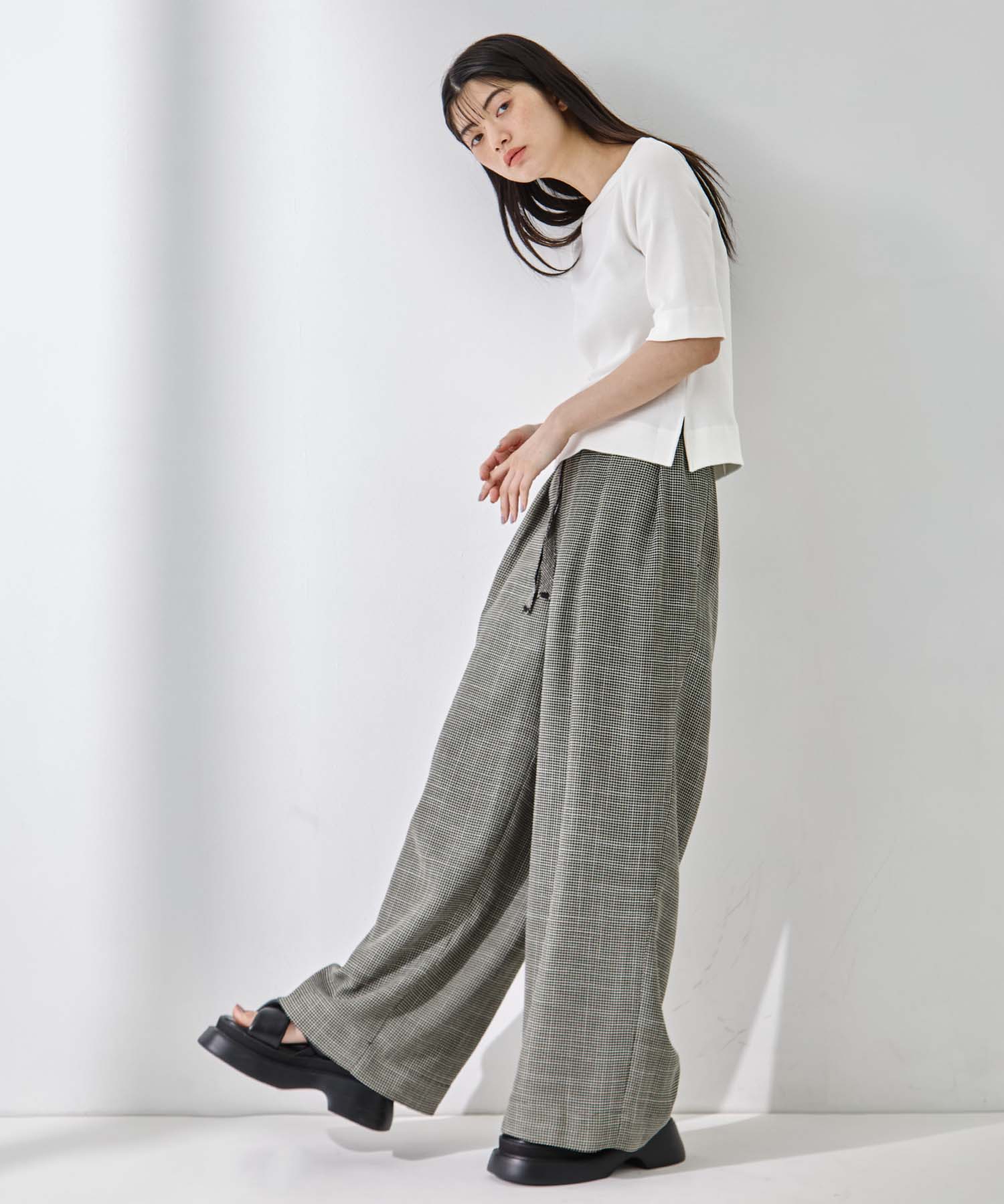 Luxury Cotton Boat Neck Tee 