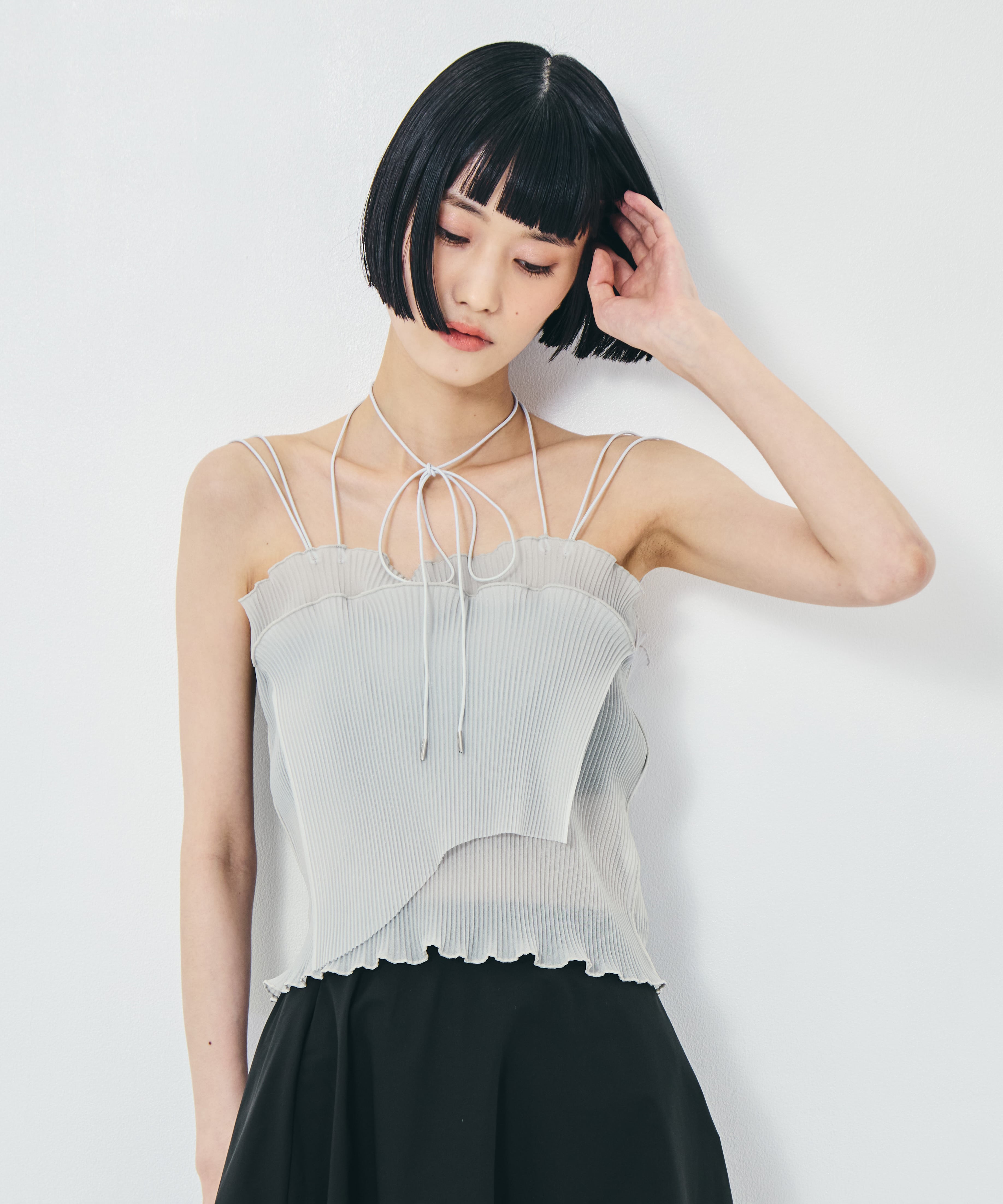別注SHEER CAMISOLE(FREE GREY): kotohayokozawa: WOMENS｜ STUDIOUS