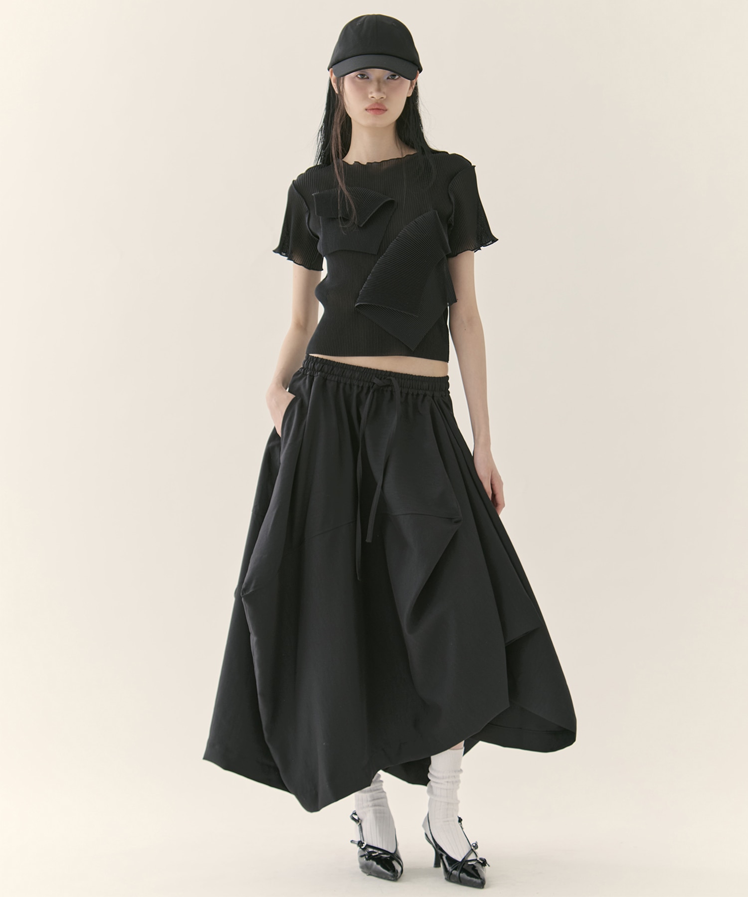 別注 SHEER SHORT SLEEVE TOP kotohayokozawa