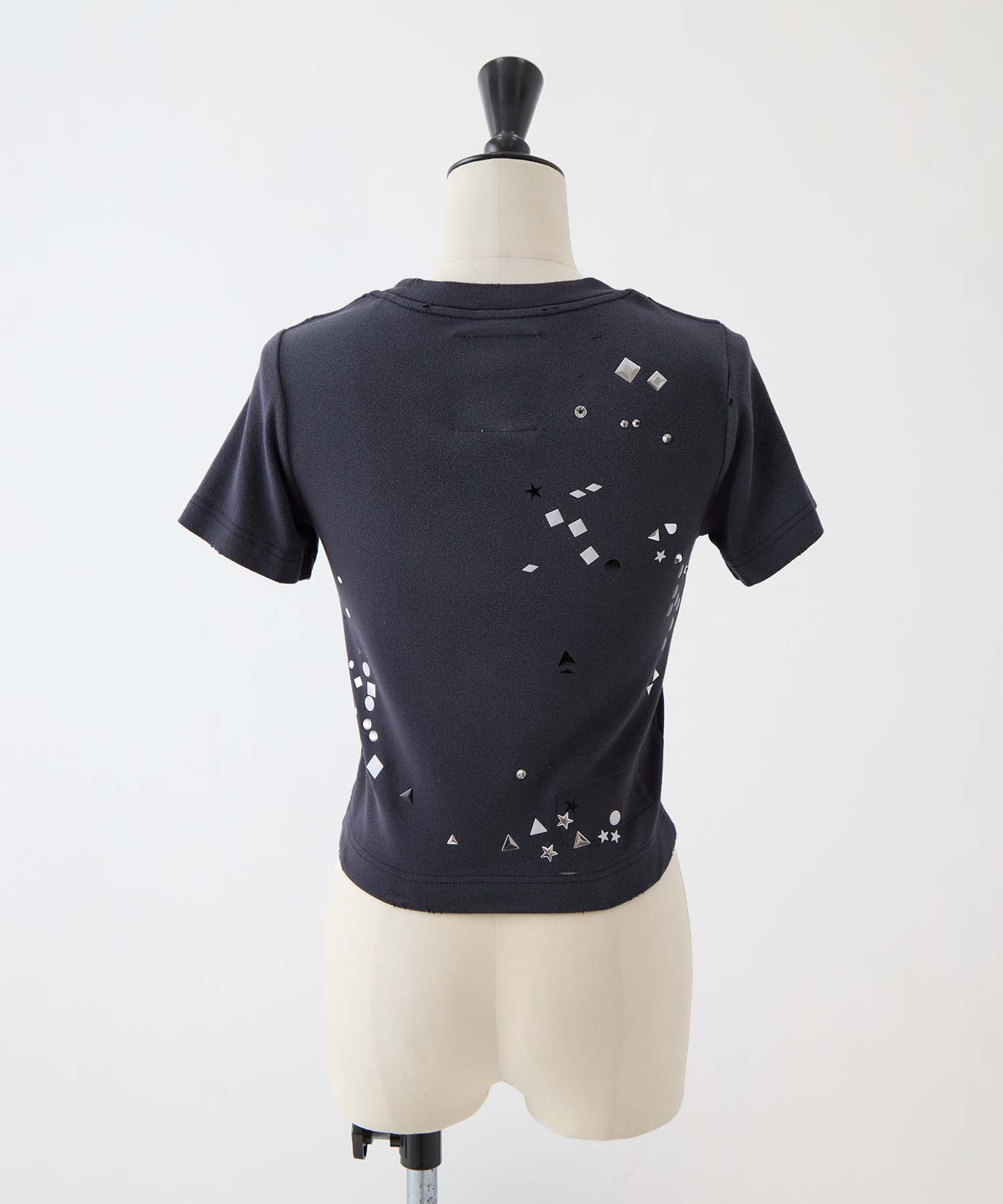 EMBELLISHED STICKER TEE Maison MIHARA YASUHIRO