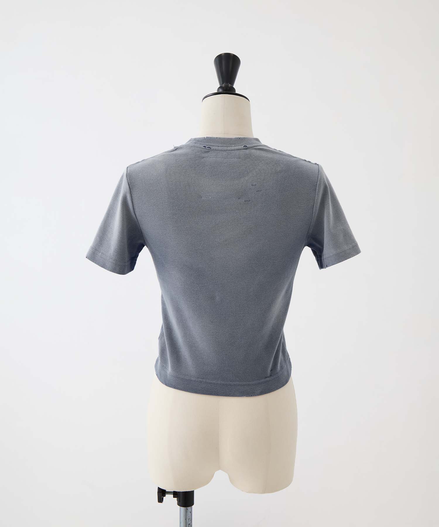 SUN FADED COLLAGE PRINT TEE Maison MIHARA YASUHIRO