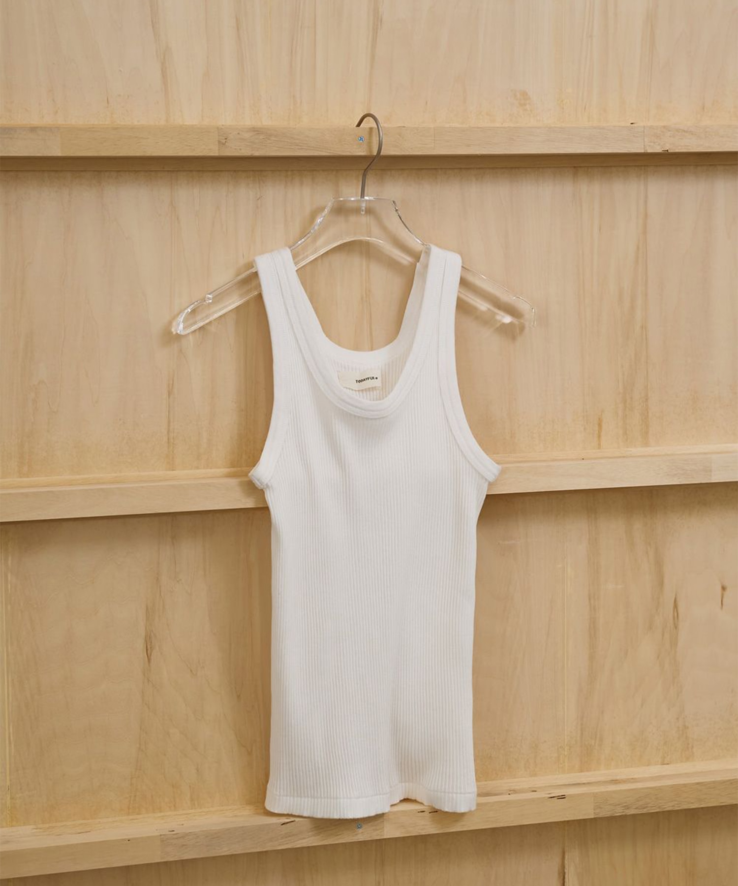 Useful Seamless Rib Tanktop TODAYFUL