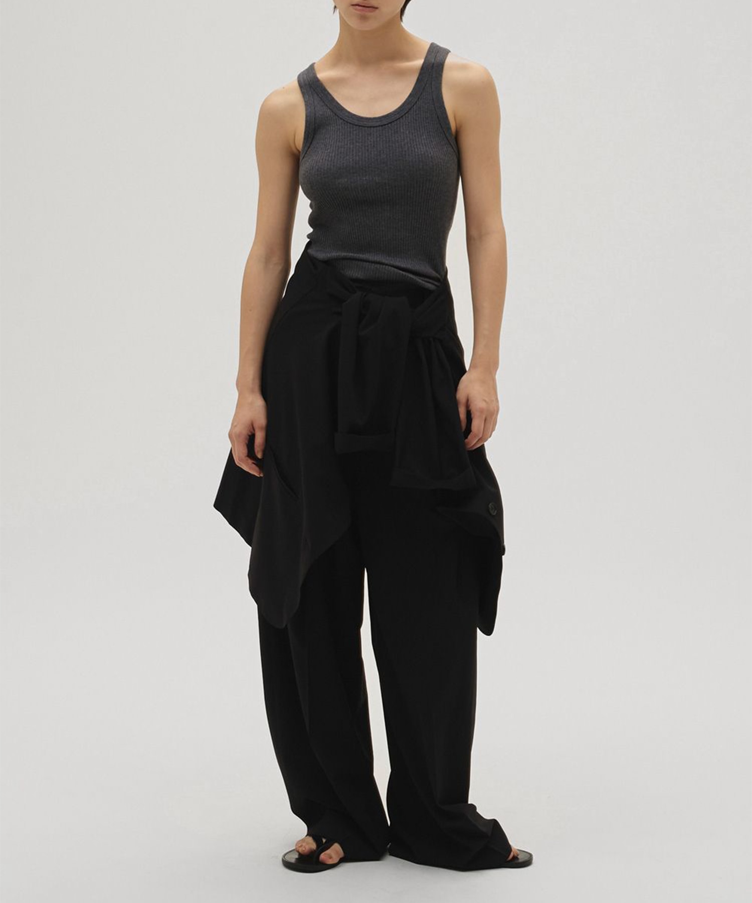 Useful Seamless Rib Tanktop TODAYFUL